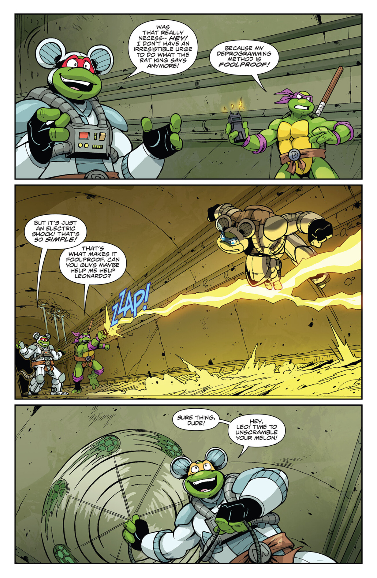 Read online Teenage Mutant Ninja Turtles: Saturday Morning Adventures Continued comic -  Issue #2 - 16