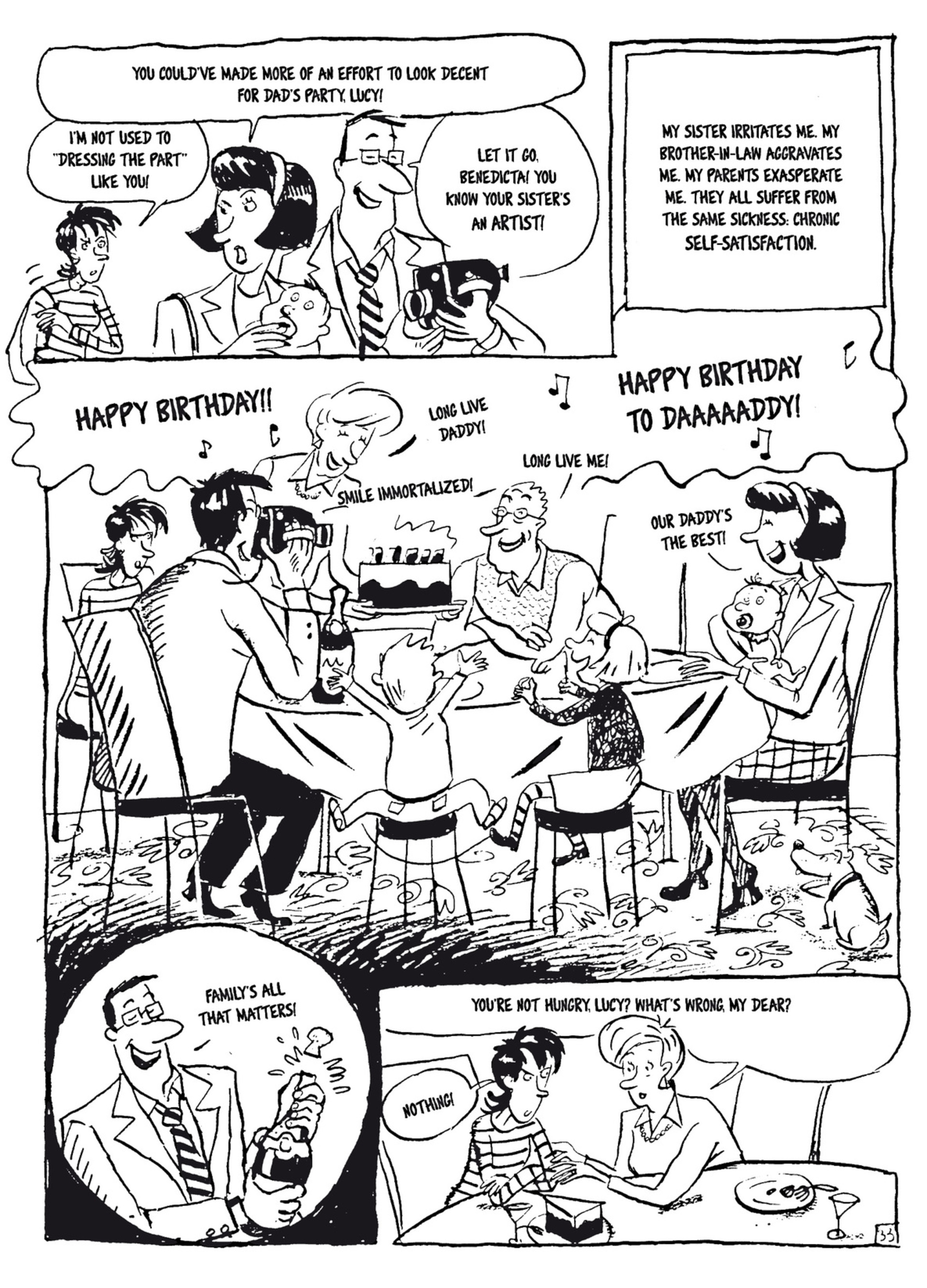 Read online Bluesy Lucy - The Existential Chronicles of a Thirtysomething comic -  Issue #1 - 34