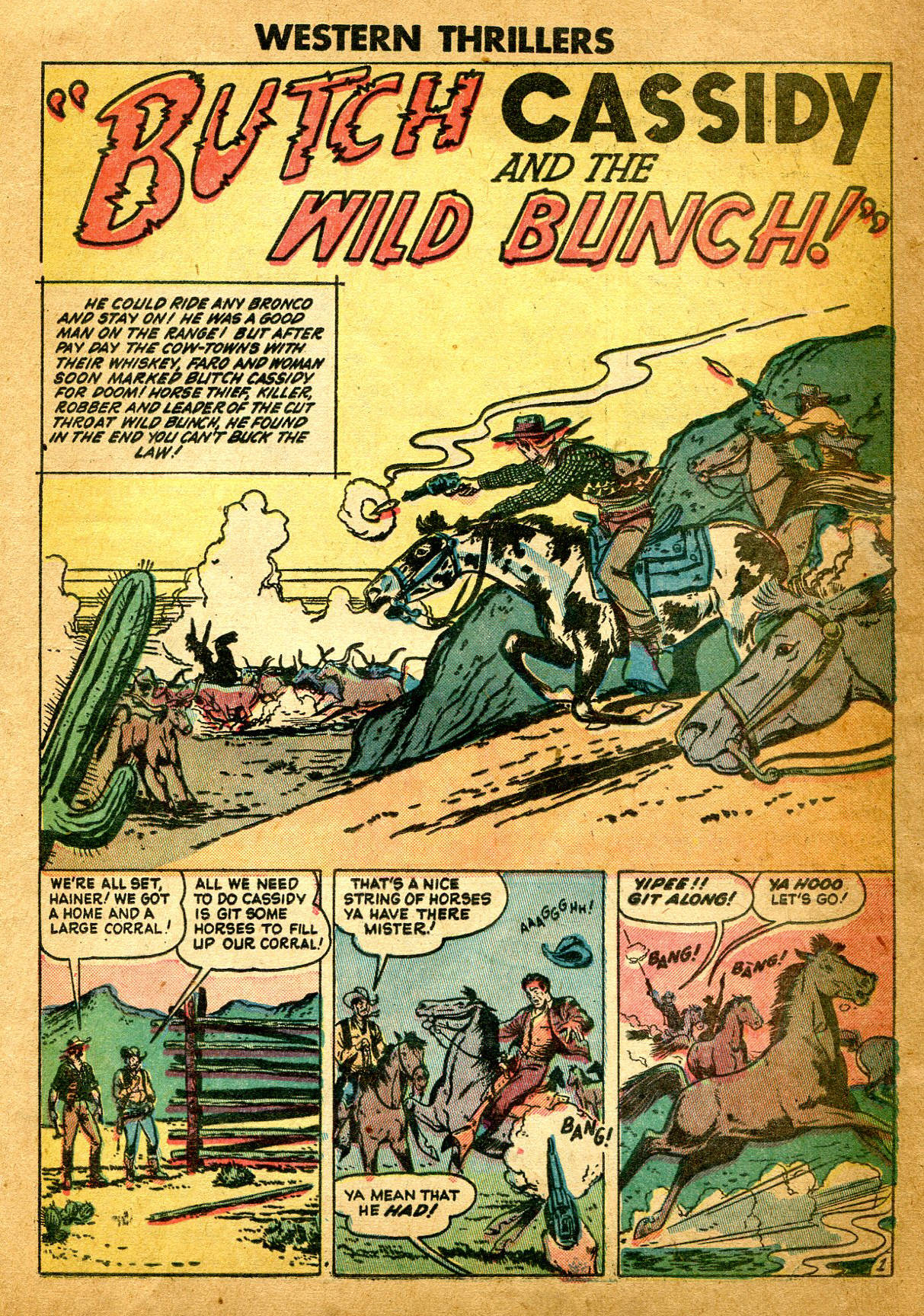 Read online Western Thrillers (1948) comic -  Issue #5 - 25