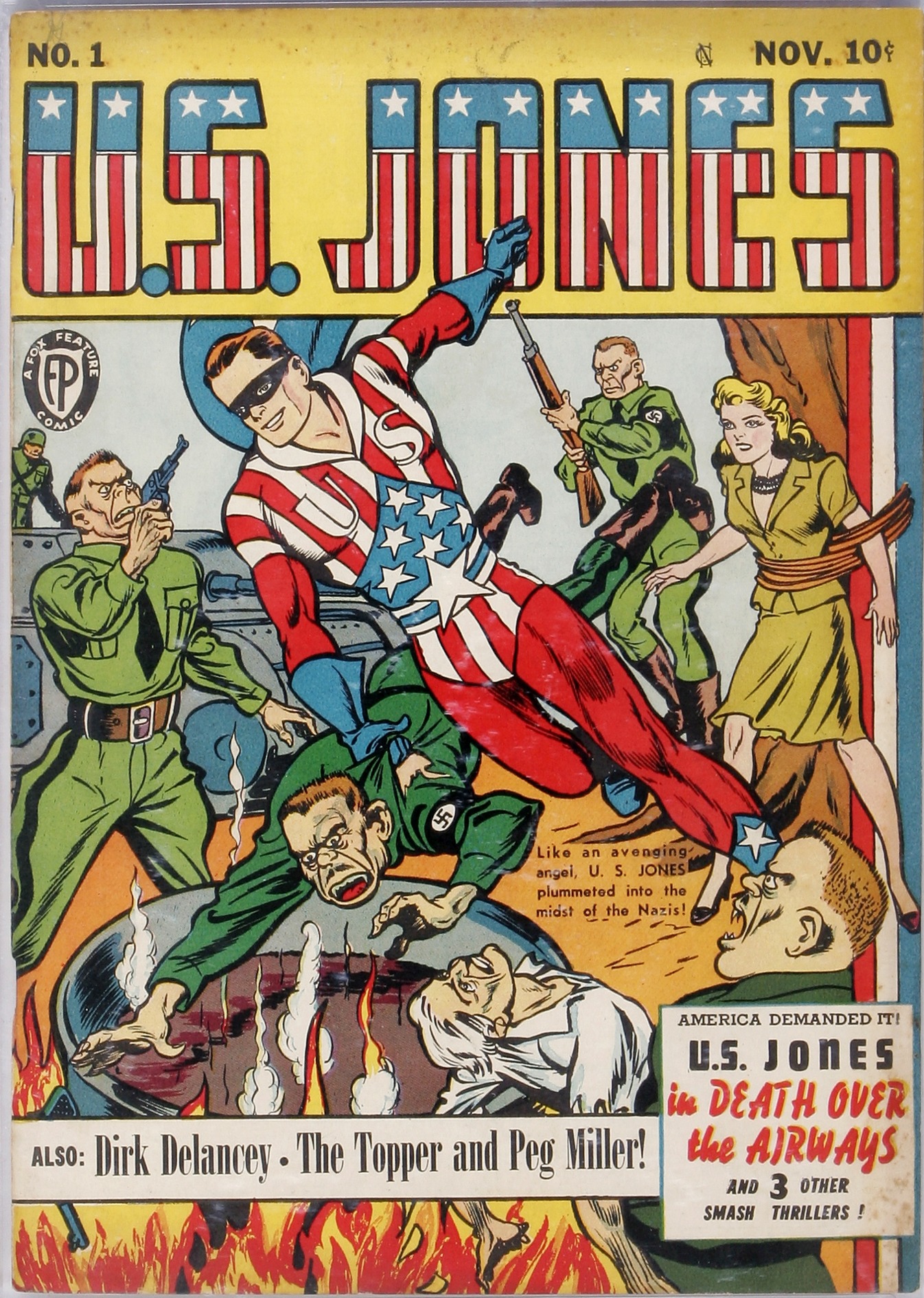 Read online U.S. Jones comic -  Issue #1 - 1