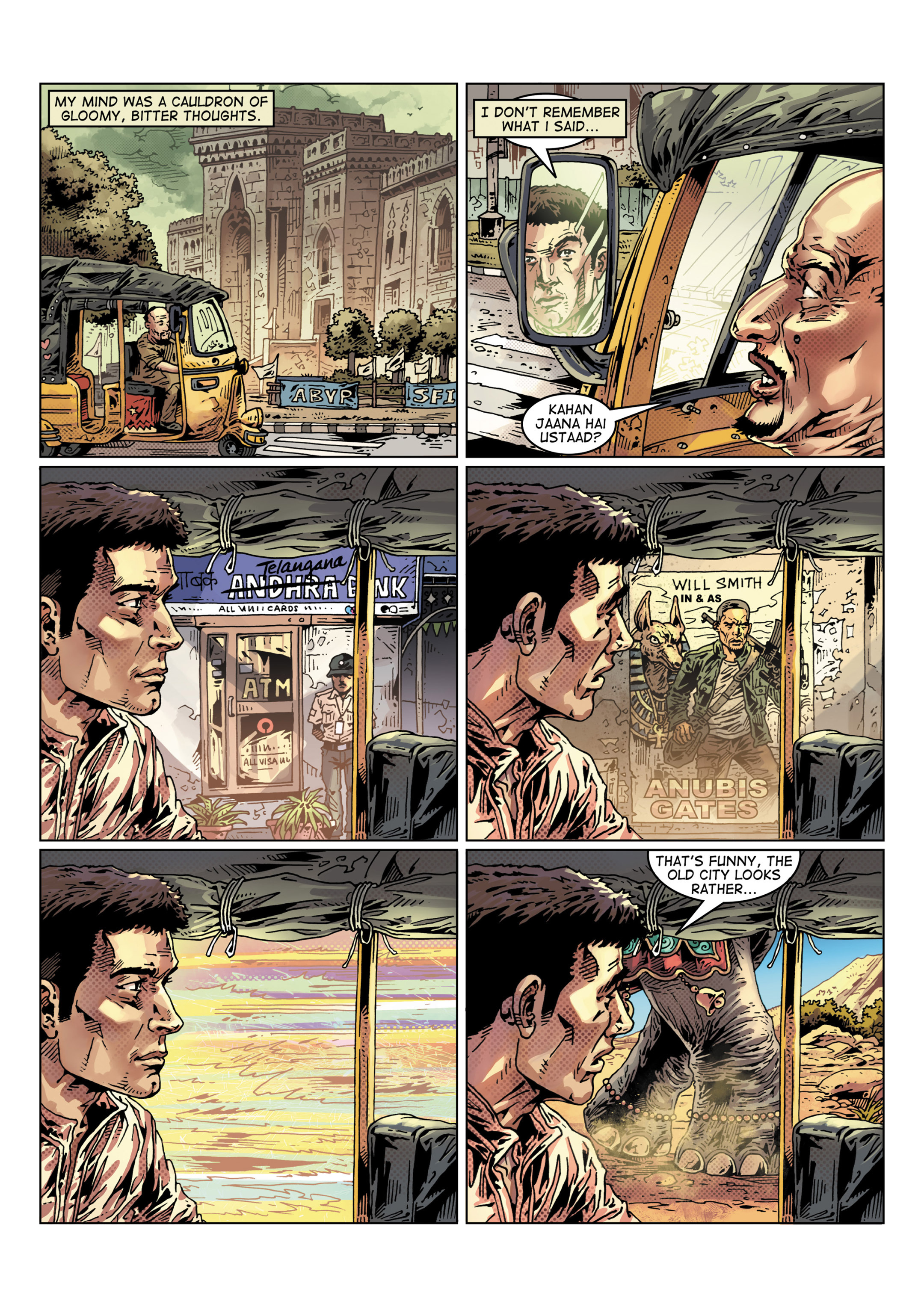 Read online Hyderabad: A Graphic Novel comic -  Issue # TPB - 18