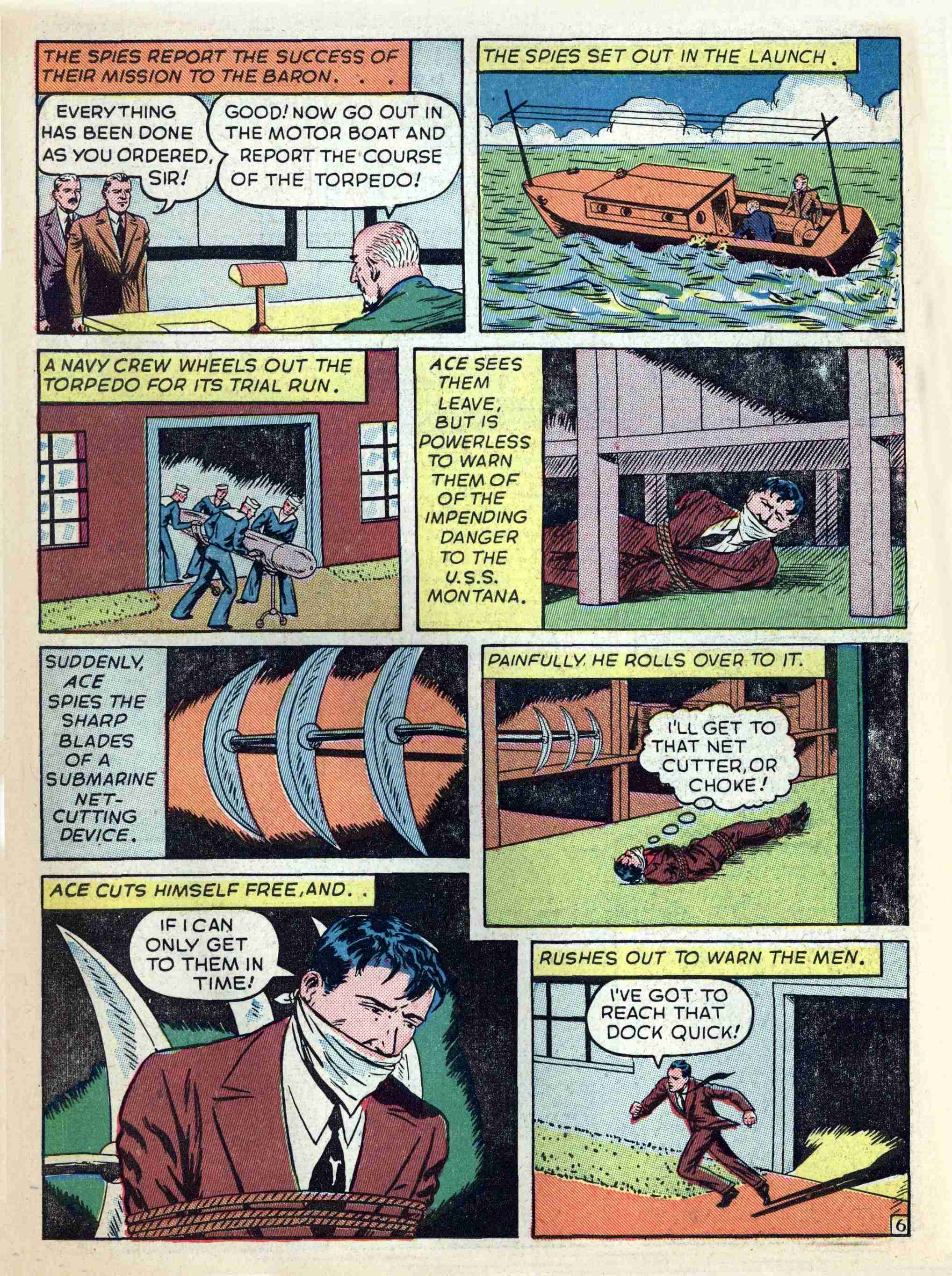 Read online Captain Flight Comics comic -  Issue #4 - 38