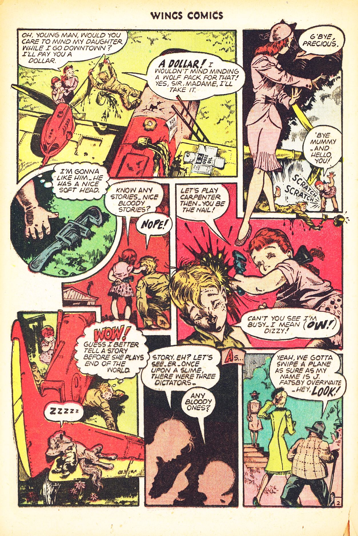 Read online Wings Comics comic -  Issue #77 - 20