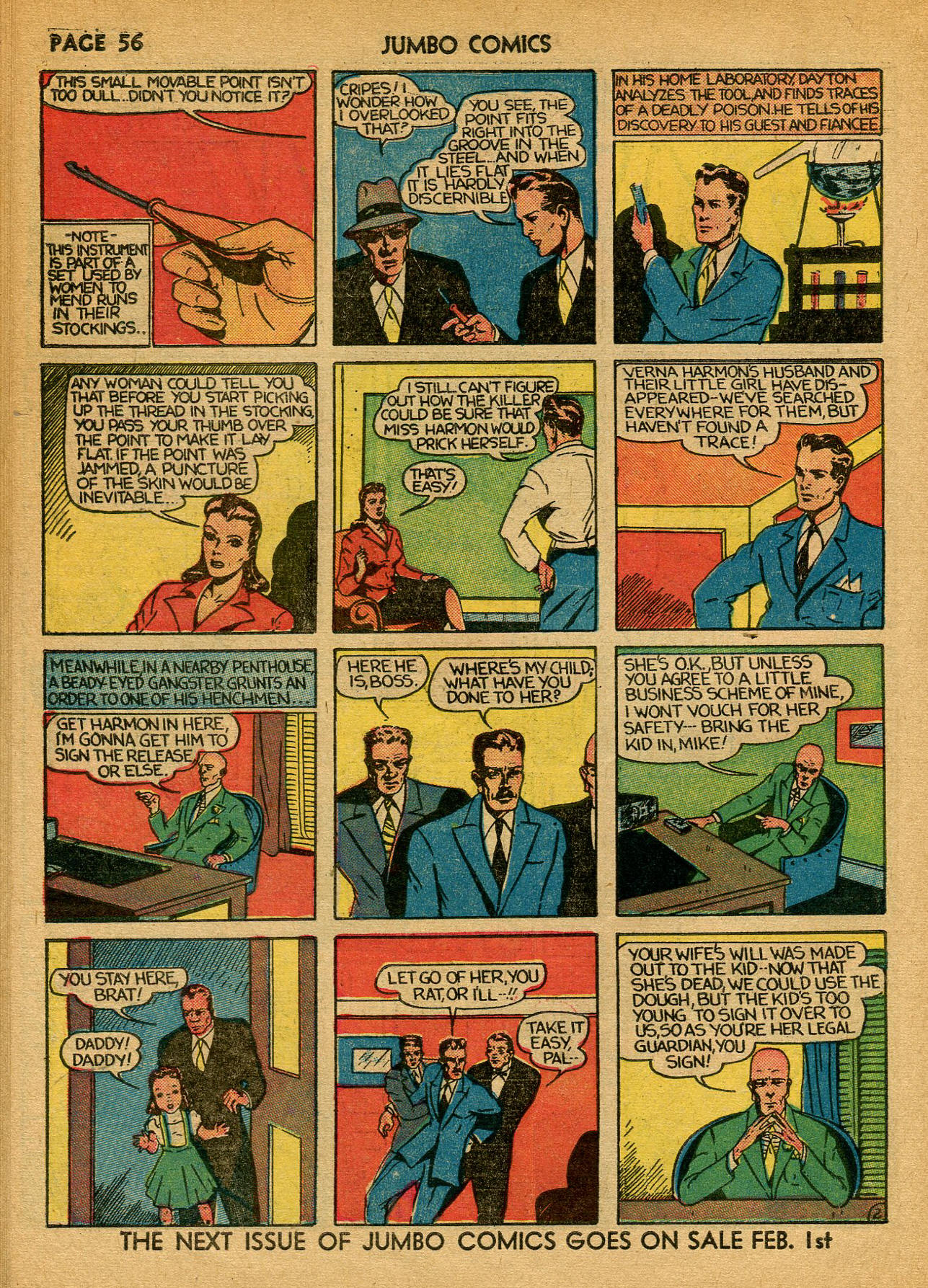 Read online Jumbo Comics comic -  Issue #12 - 58