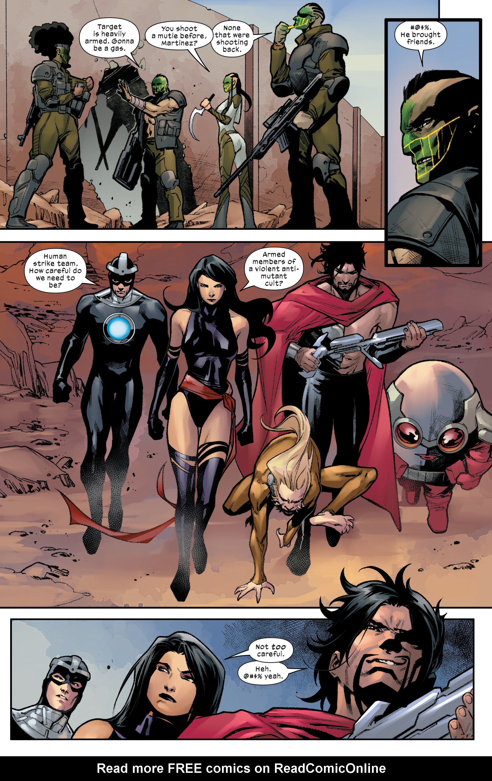 Read online Trials Of X comic -  Issue # TPB 9 - 130