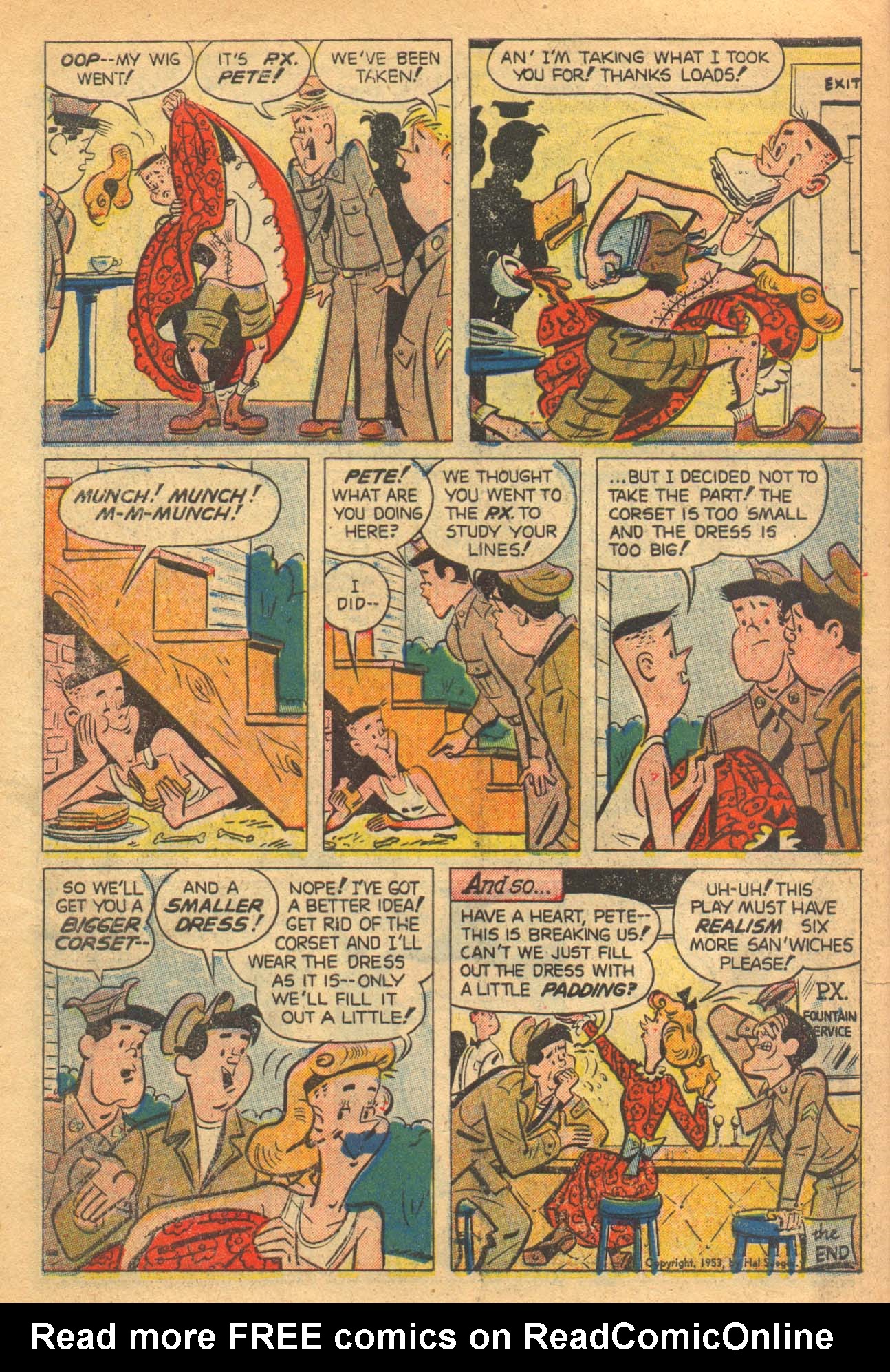 Read online G. I. Jane (1953) comic -  Issue #5 - 29