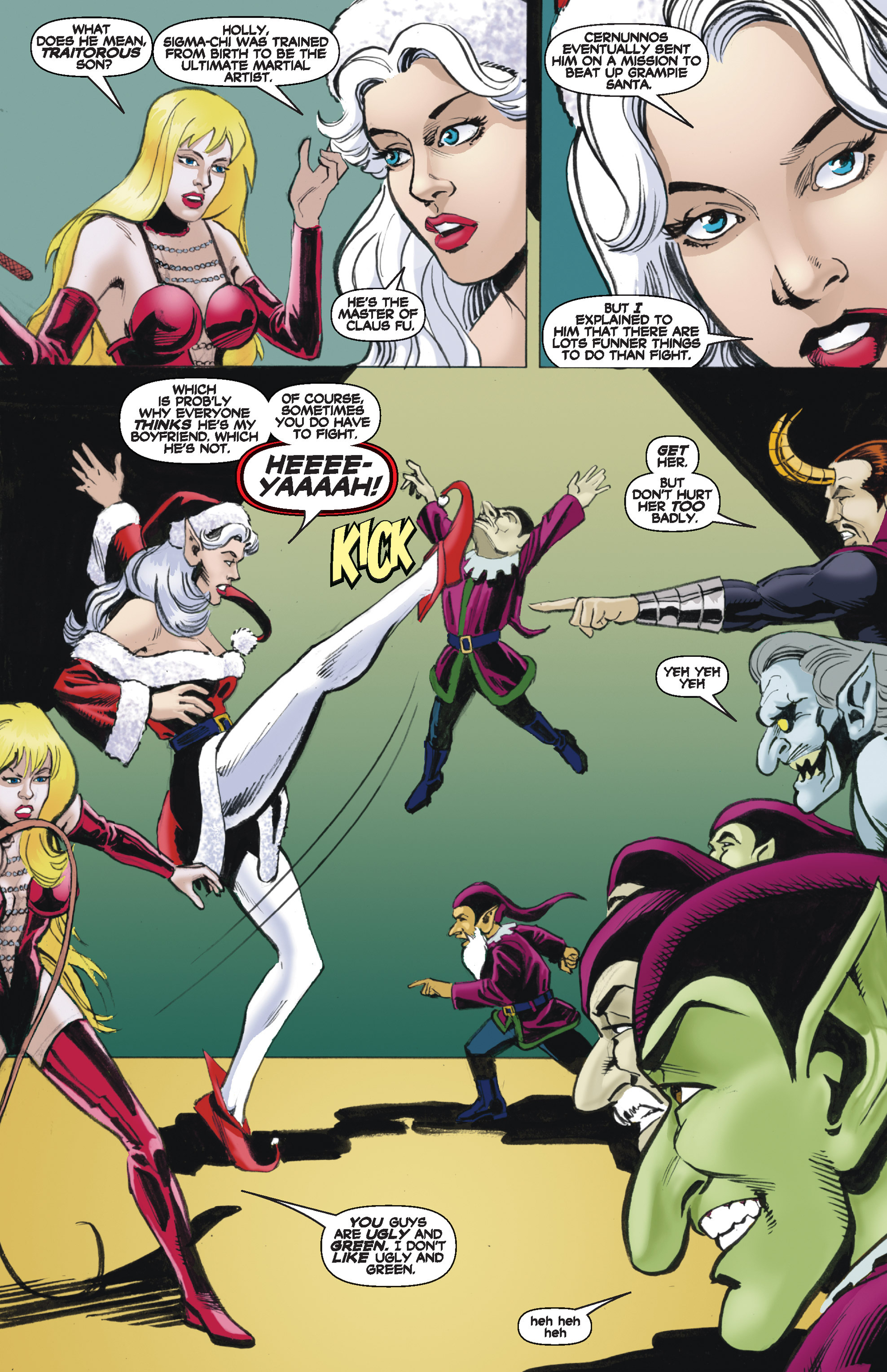 Read online The Adventures of Chrissie Claus comic -  Issue #4 - 11