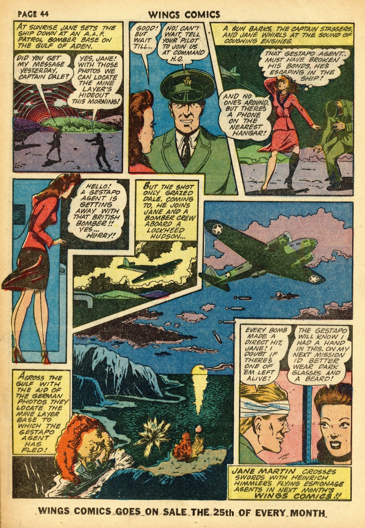 Read online Wings Comics comic -  Issue #32 - 46