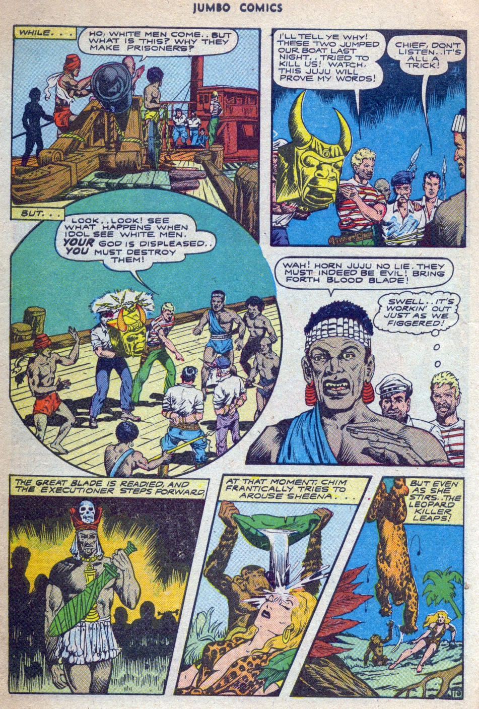 Read online Jumbo Comics comic -  Issue #76 - 12
