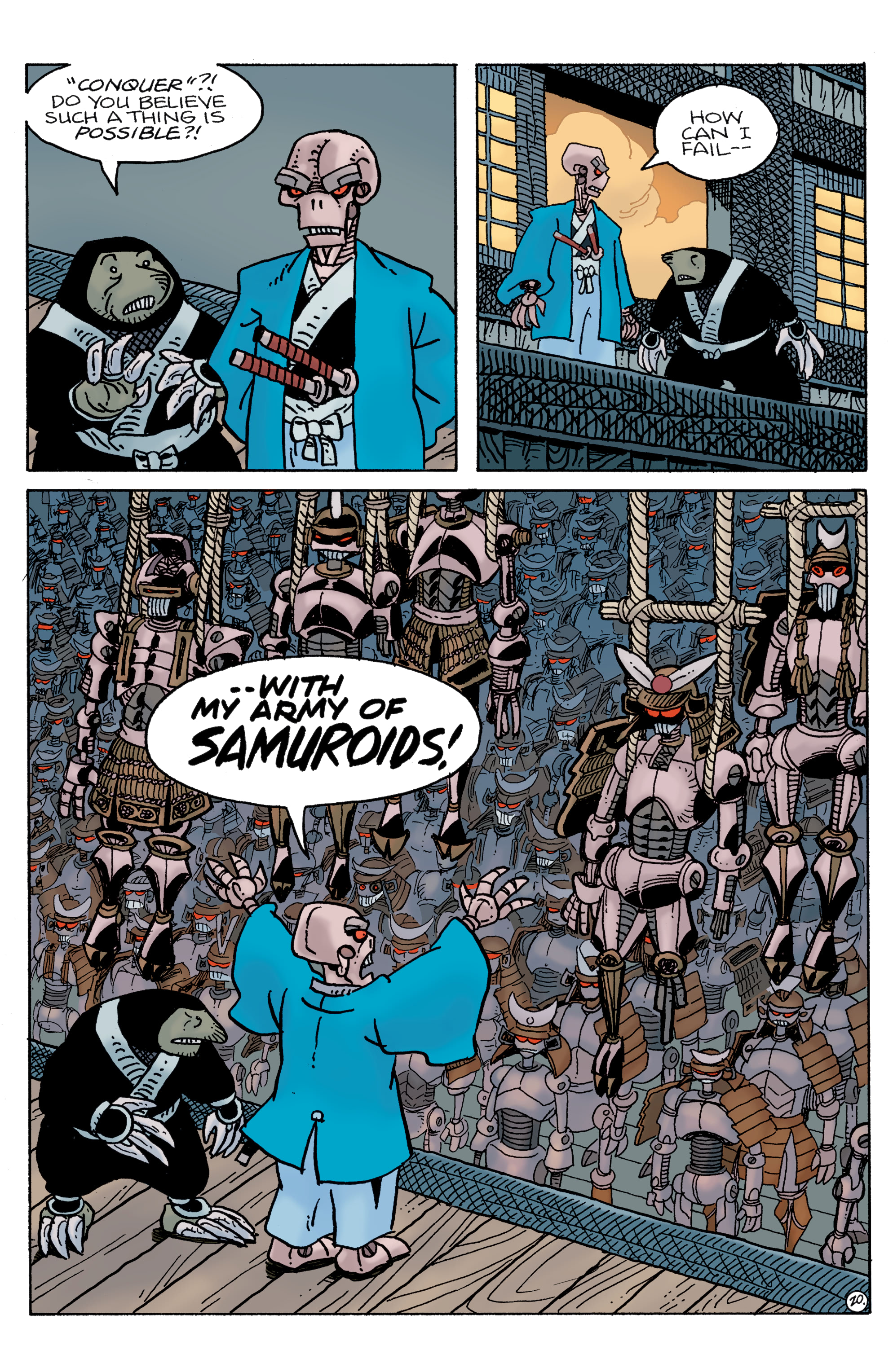 Read online Teenage Mutant Ninja Turtles/Usagi Yojimbo: WhereWhen comic -  Issue #2 - 22