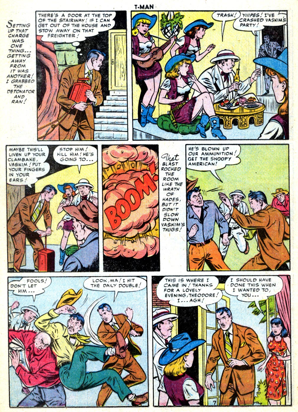 Read online T-Man: World Wide Trouble Shooter comic -  Issue #32 - 16