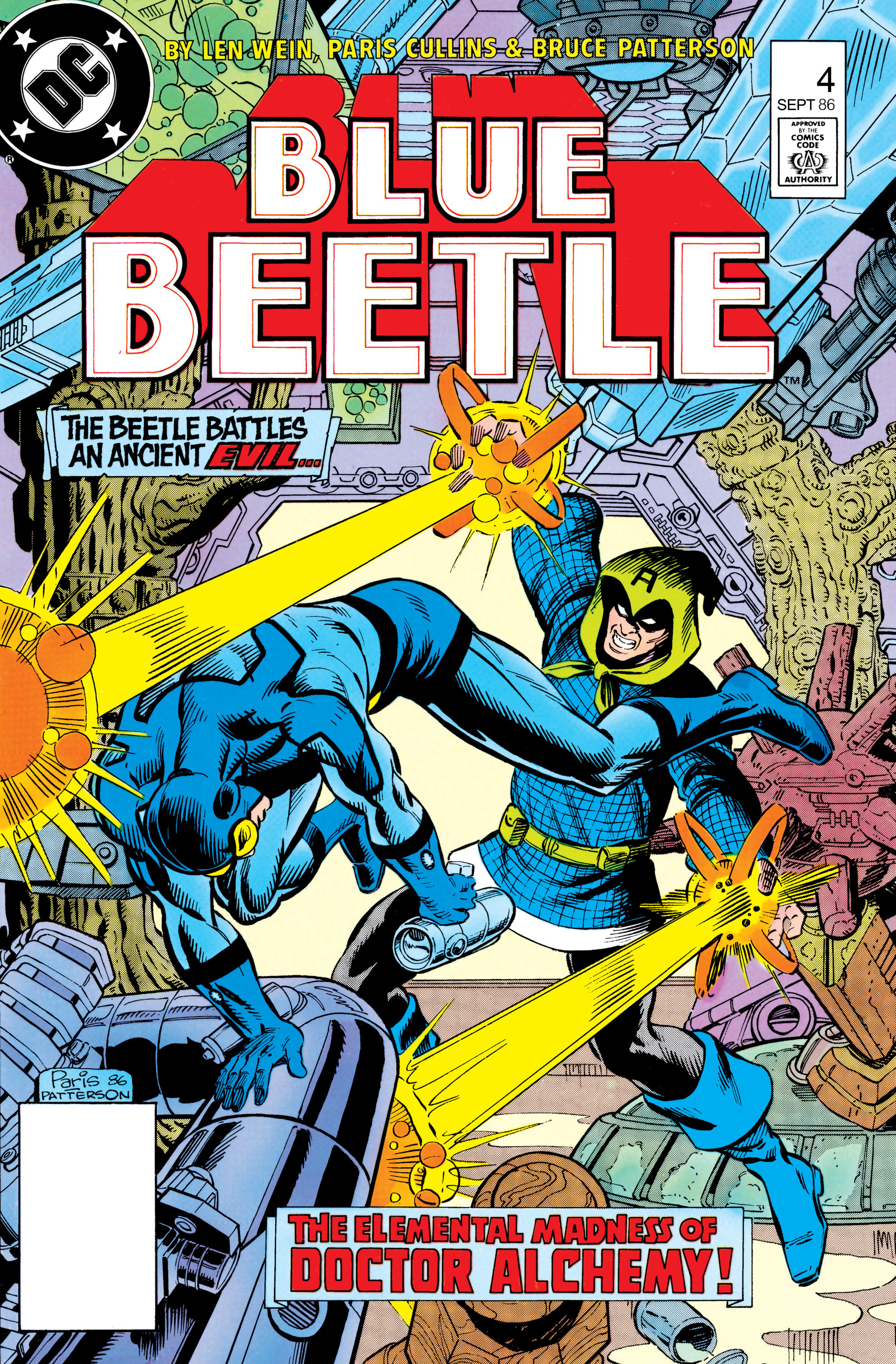 Read online Blue Beetle (1986) comic -  Issue #4 - 1