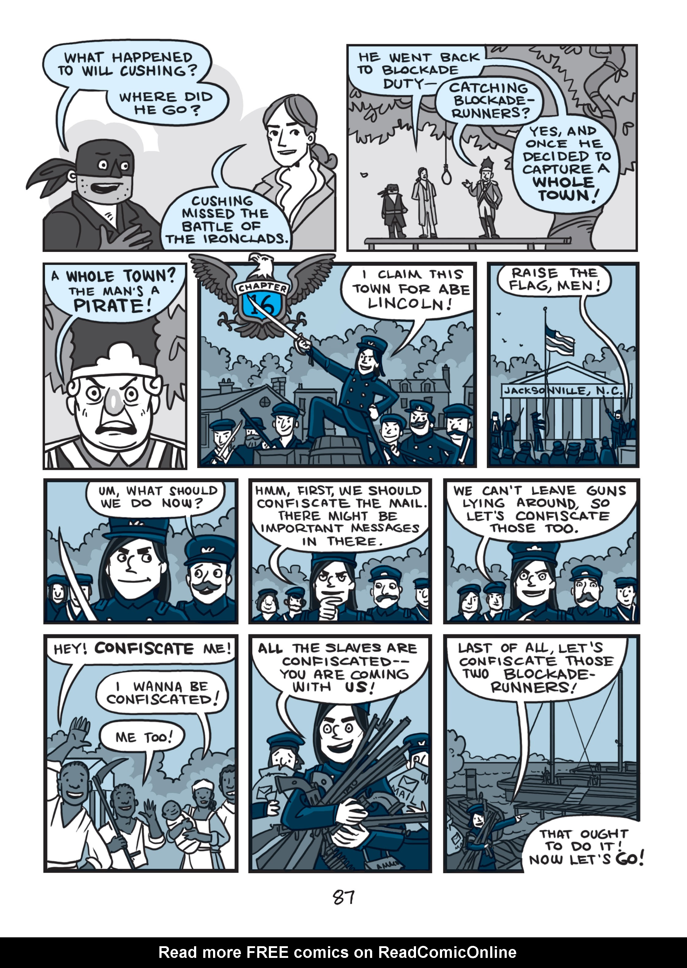 Read online Nathan Hale's Hazardous Tales comic -  Issue # TPB 2 - 89
