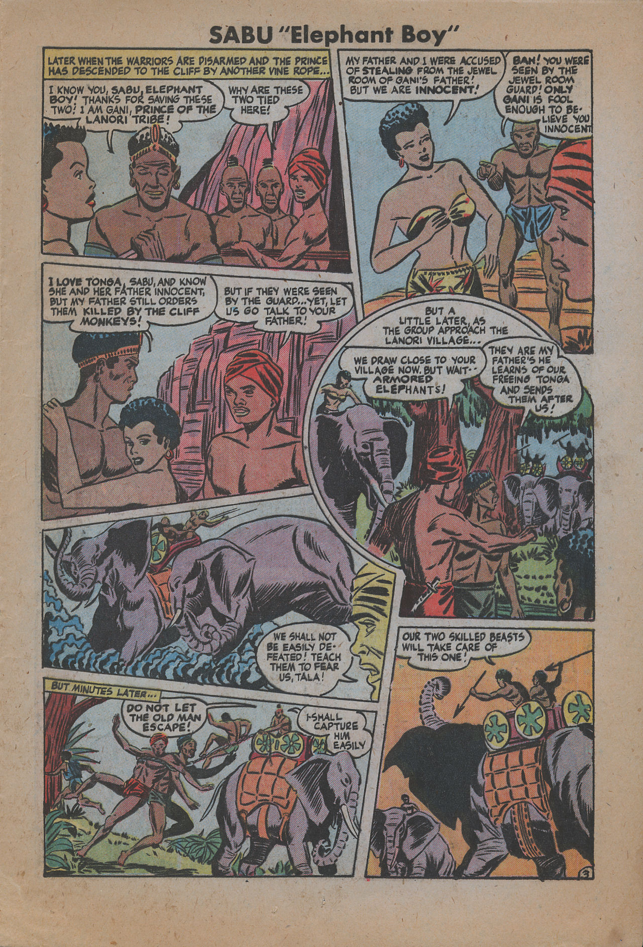 Read online Sabu: Elephant Boy comic -  Issue #2 - 17