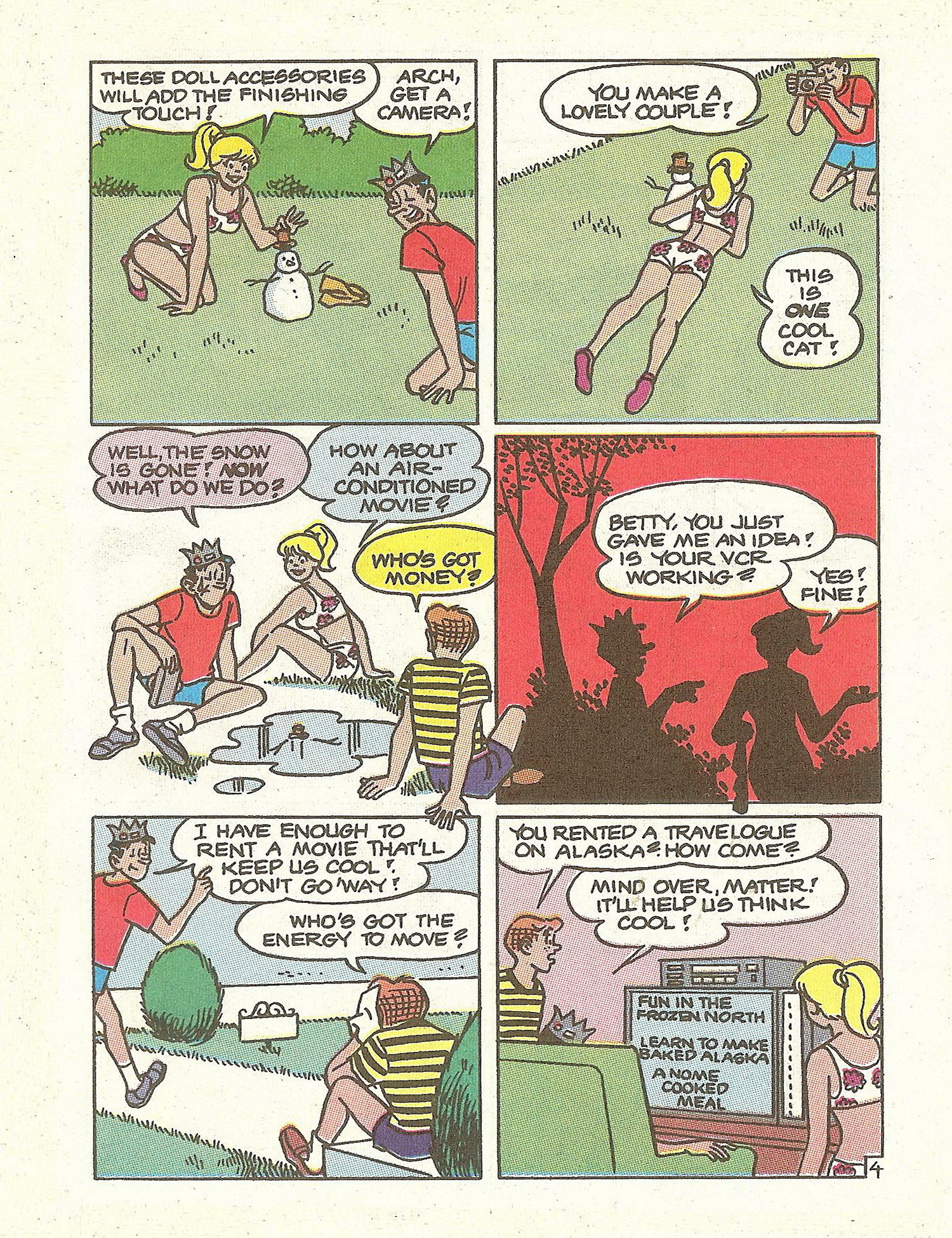 Read online Jughead Jones Comics Digest comic -  Issue #77 - 87
