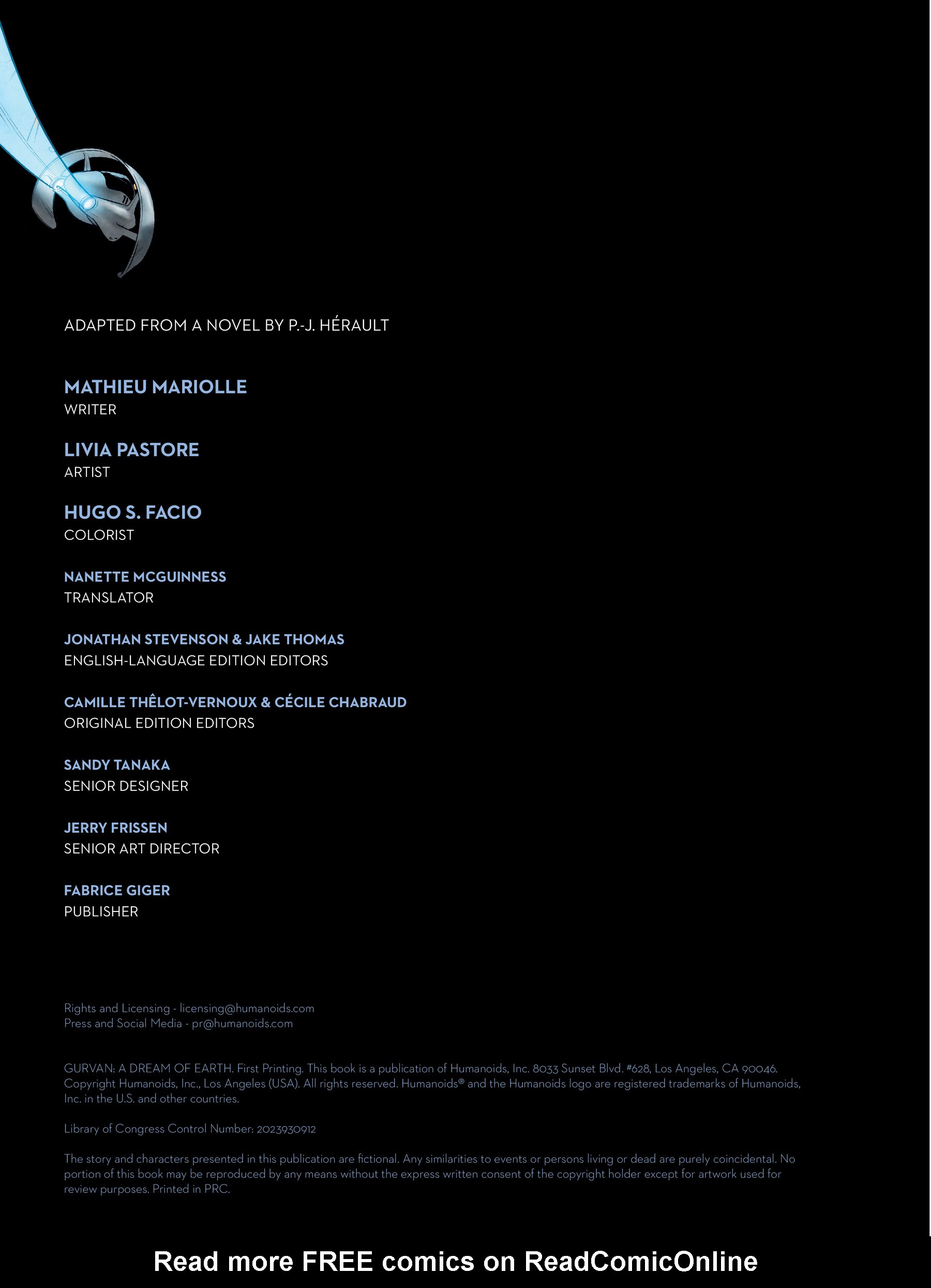 Read online Gurvan: A Dream of Earth comic -  Issue # TPB - 2