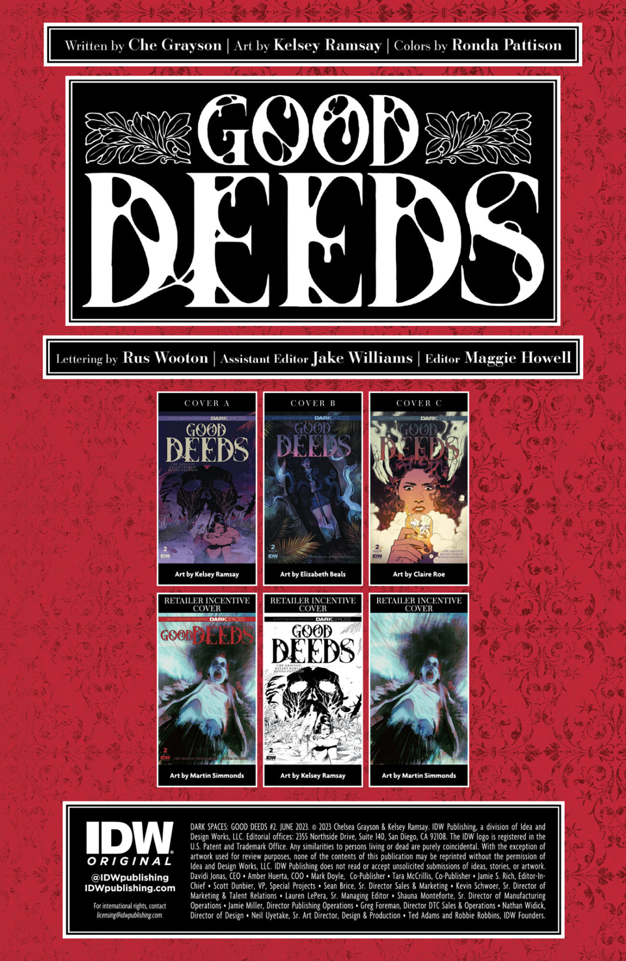 Read online Dark Spaces: Good Deeds comic -  Issue #2 - 2