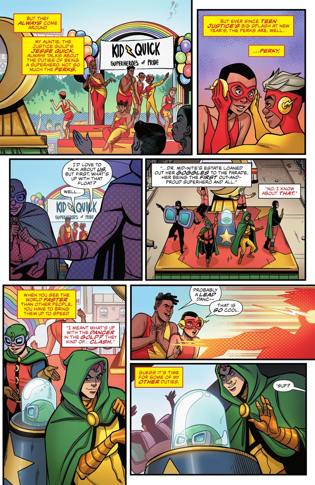 Read online DC Pride (2022) comic -  Issue # _The New Generation (Part 1) - 85