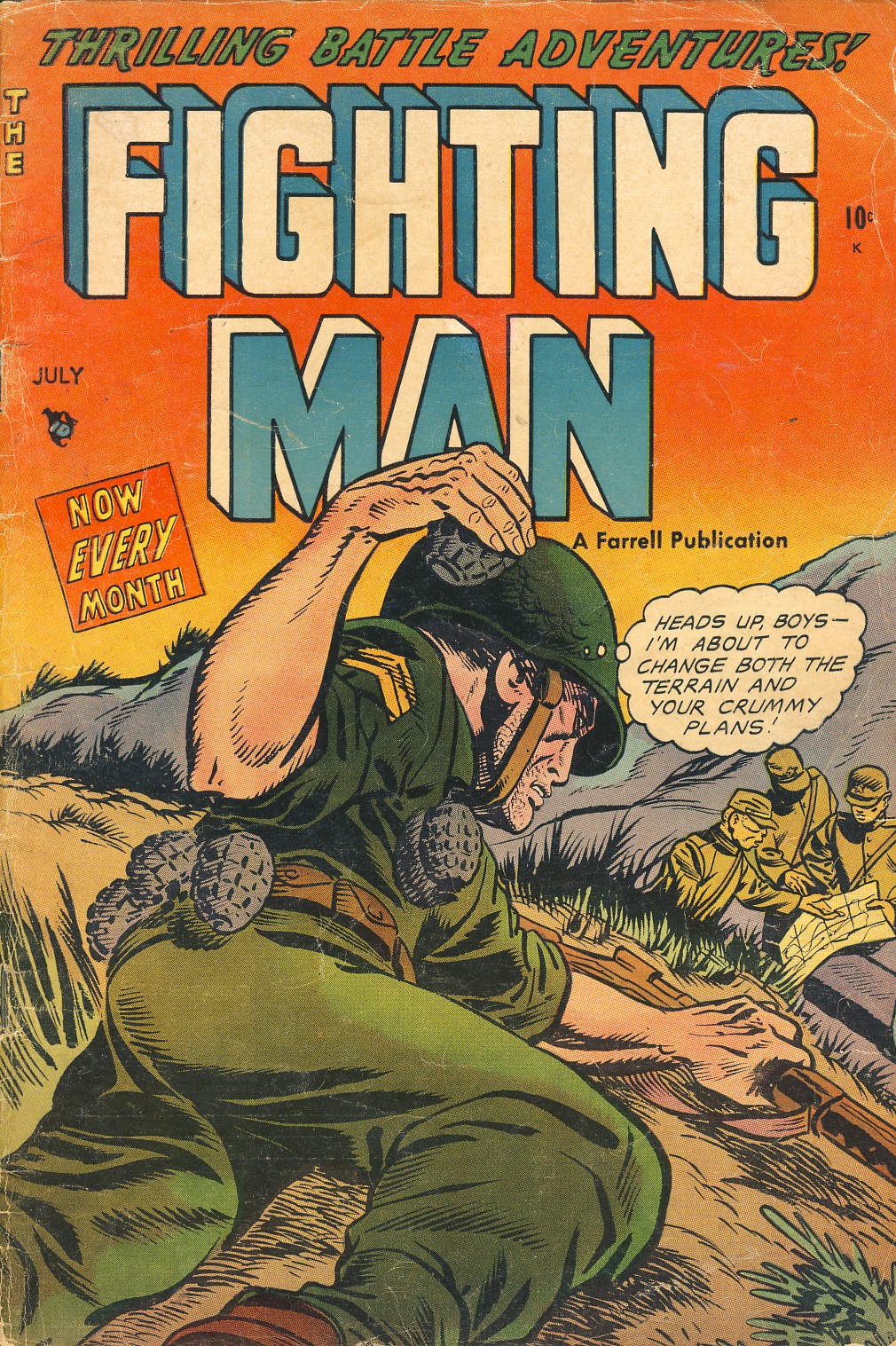 Read online Fighting Man comic -  Issue #8 - 1