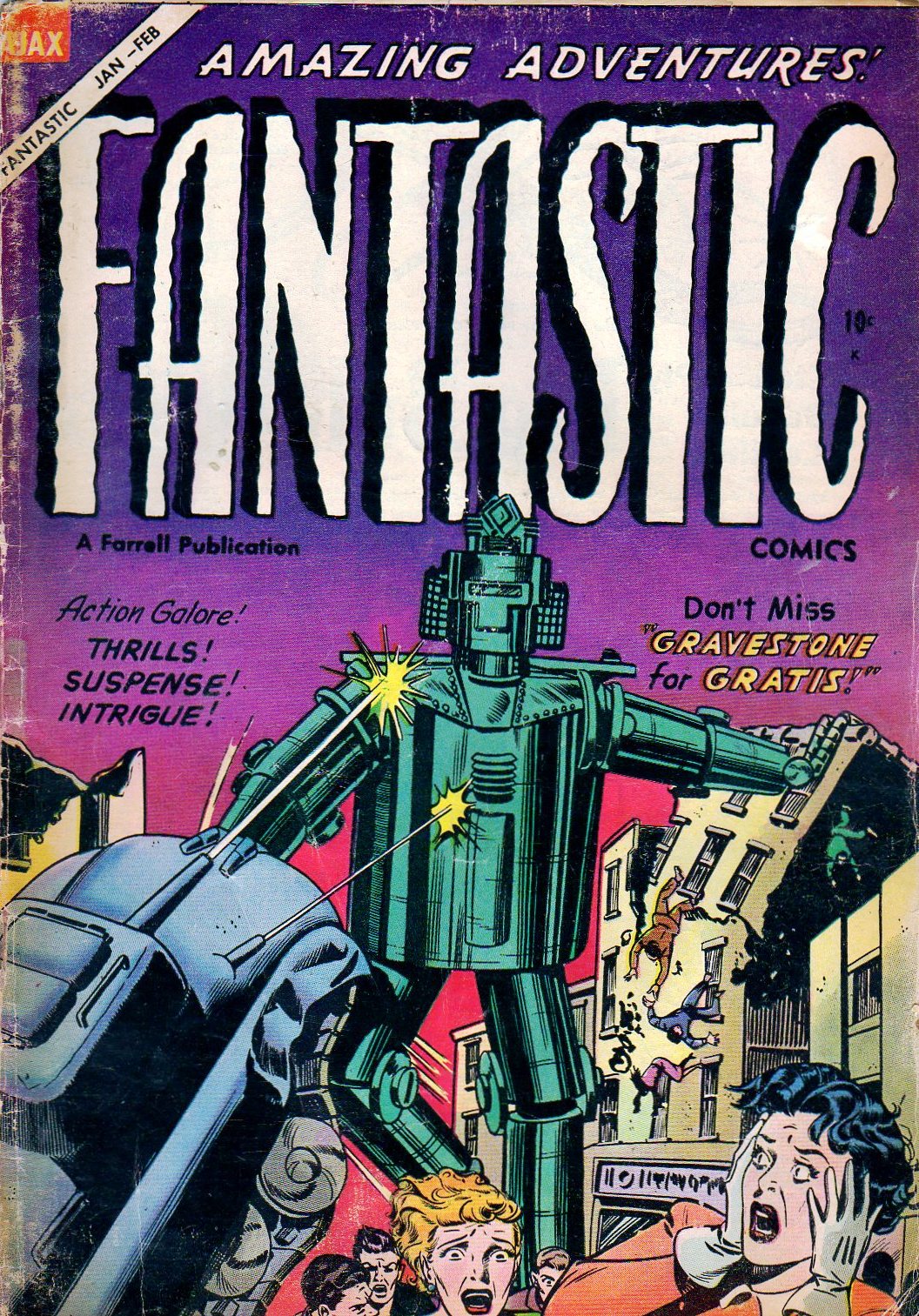 Read online Fantastic Comics (1954) comic -  Issue #11 - 1
