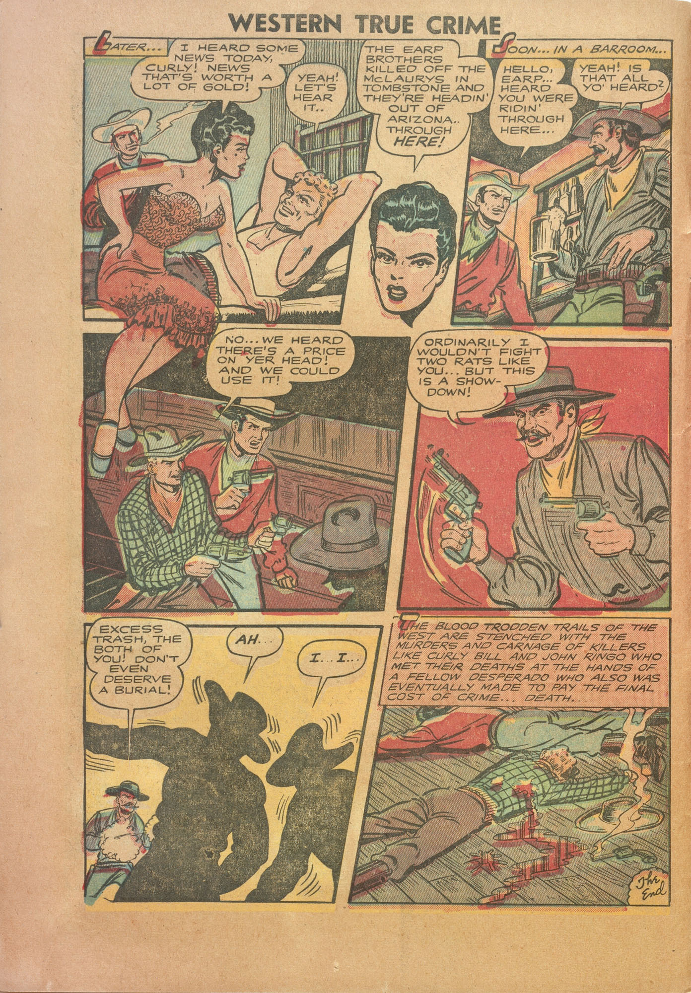 Read online Western True Crime comic -  Issue #1 - 12