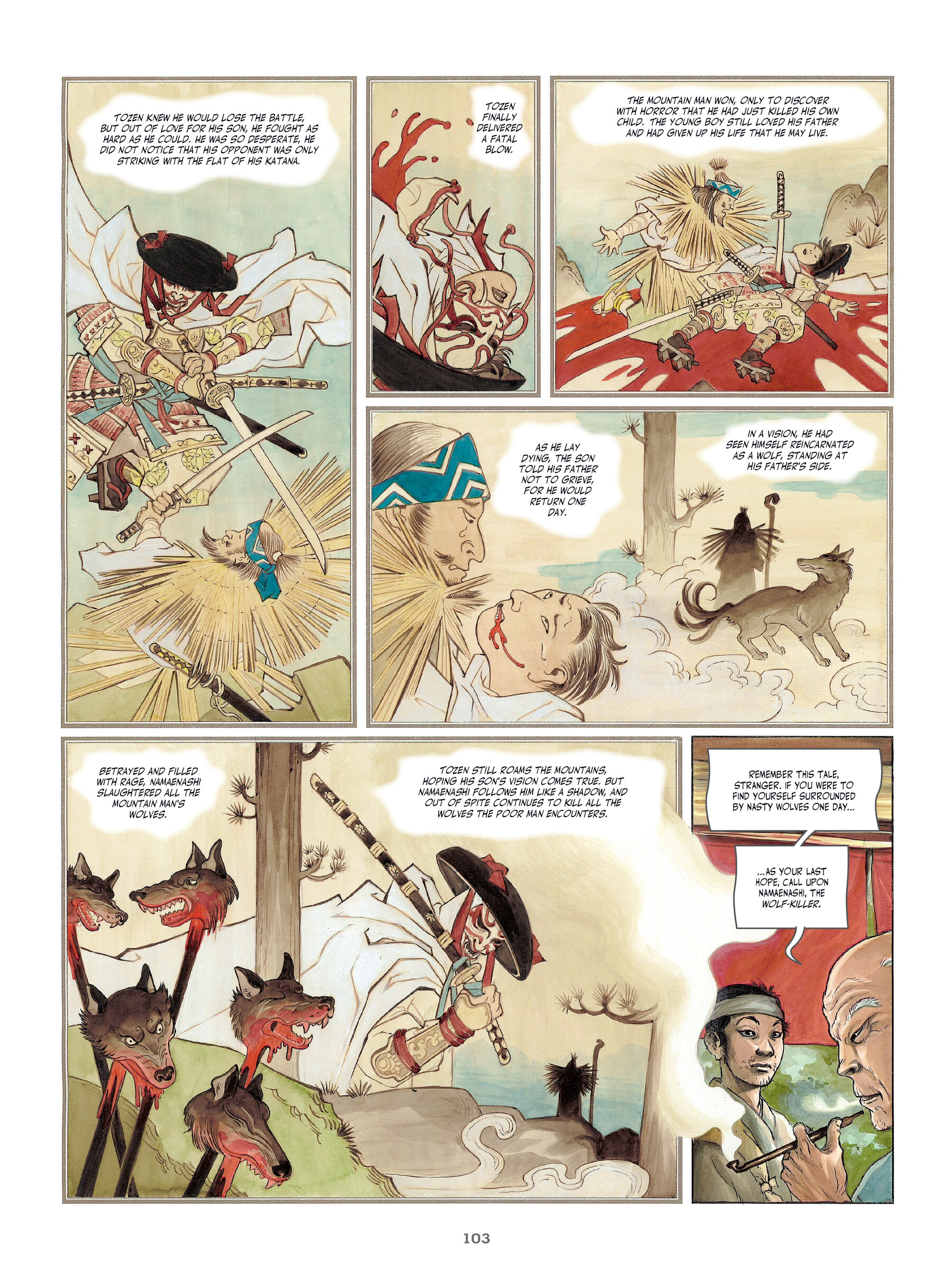 Read online Legends of the Pierced Veil: Izuna comic -  Issue # TPB (Part 2) - 4