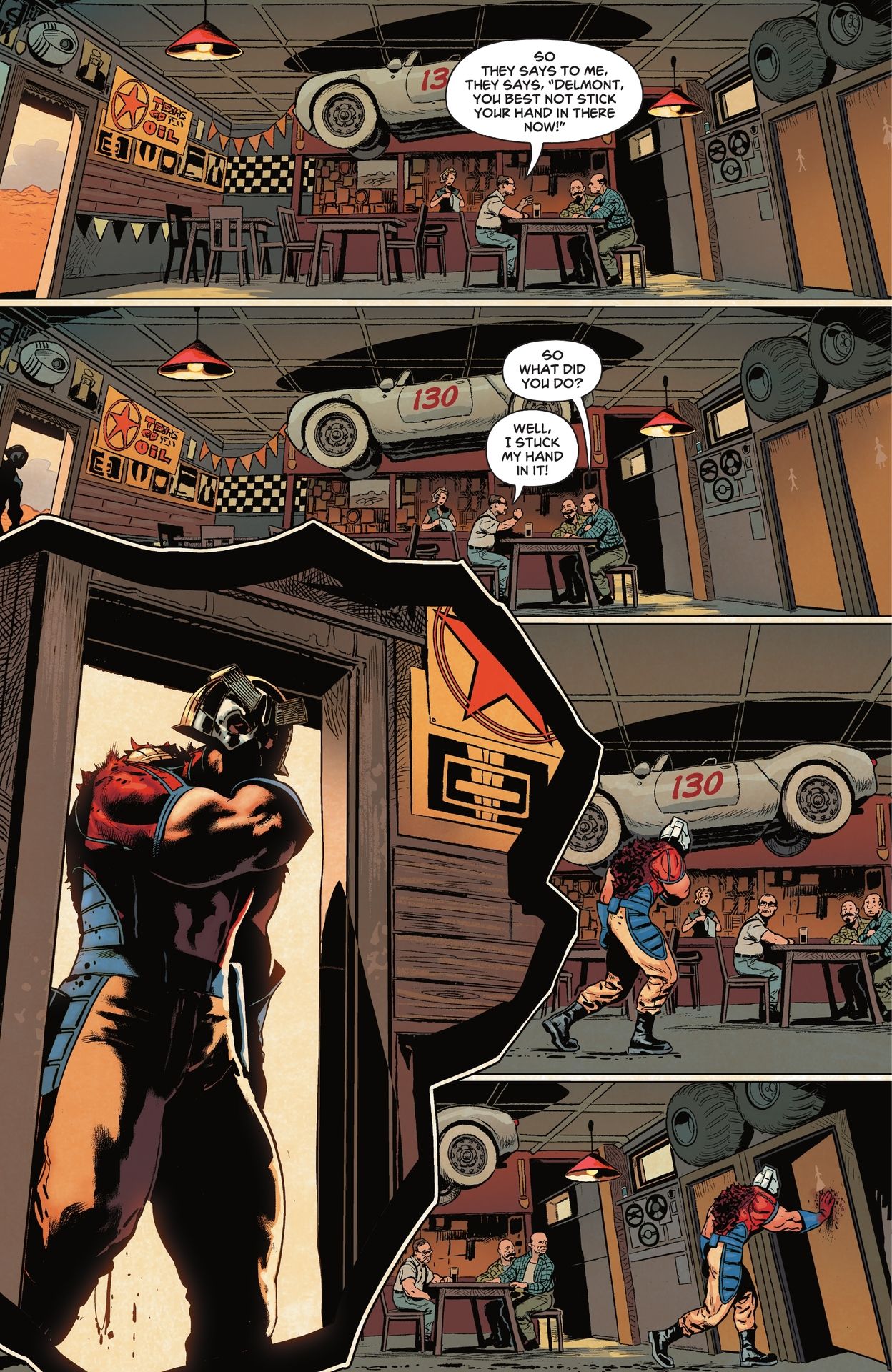 Read online Peacemaker Tries Hard! comic -  Issue #3 - 6