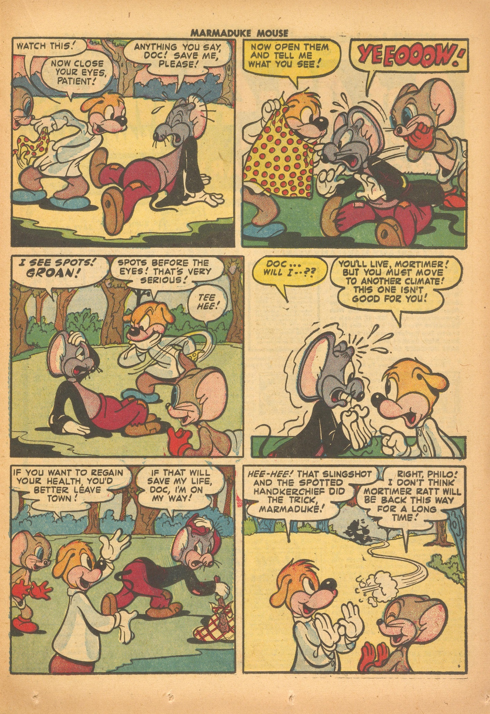 Read online Marmaduke Mouse comic -  Issue #36 - 23