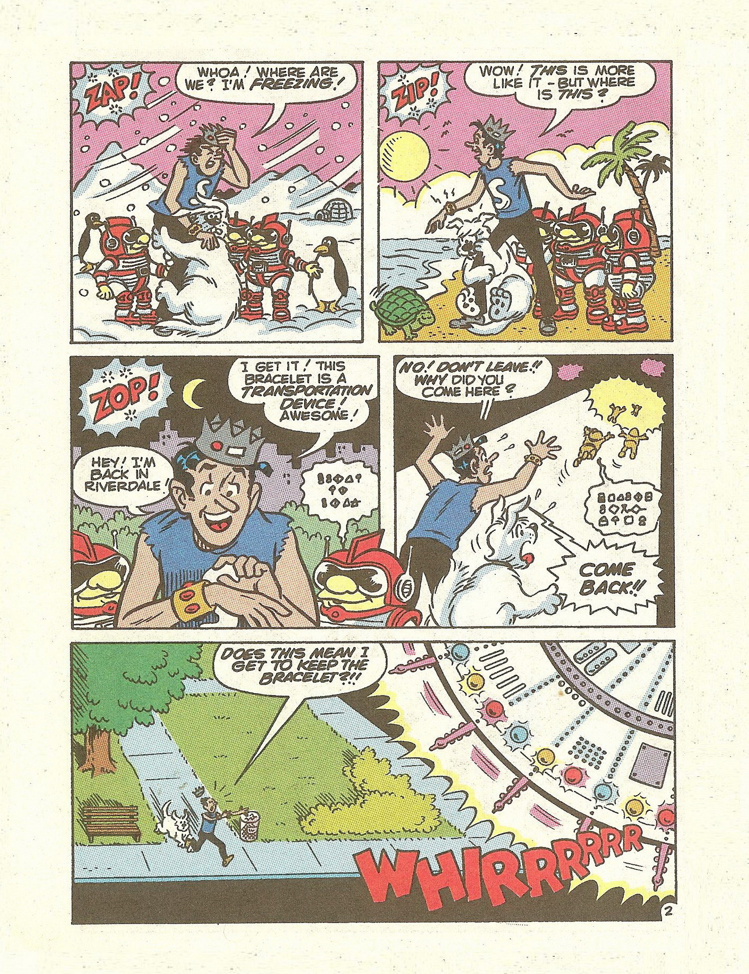 Read online Jughead Jones Comics Digest comic -  Issue #77 - 94