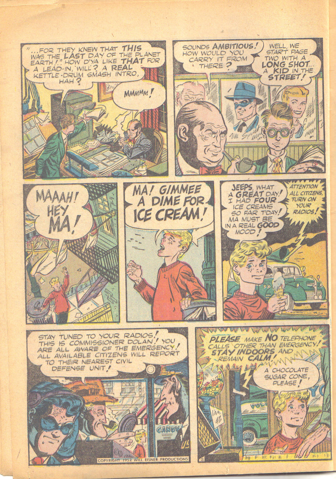 Read online The Spirit (1952) comic -  Issue #4 - 12