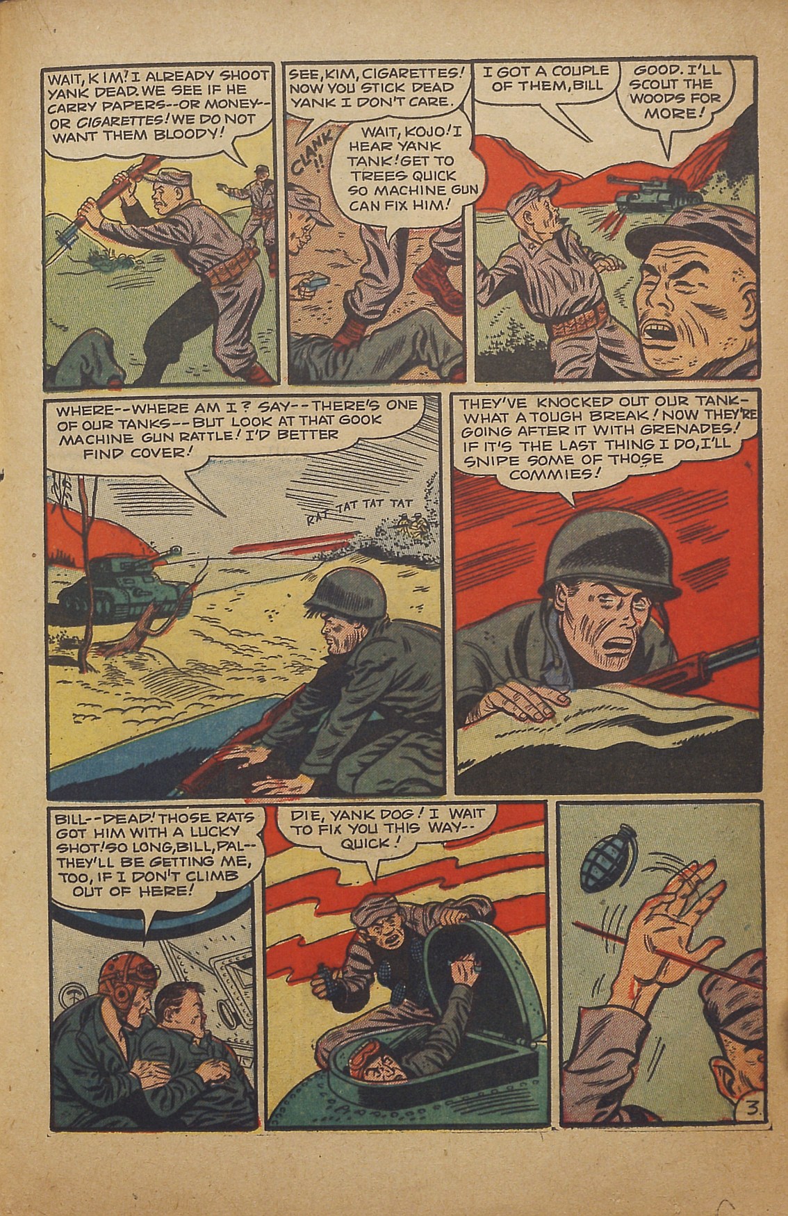 Read online G-I in Battle (1952) comic -  Issue #5 - 21
