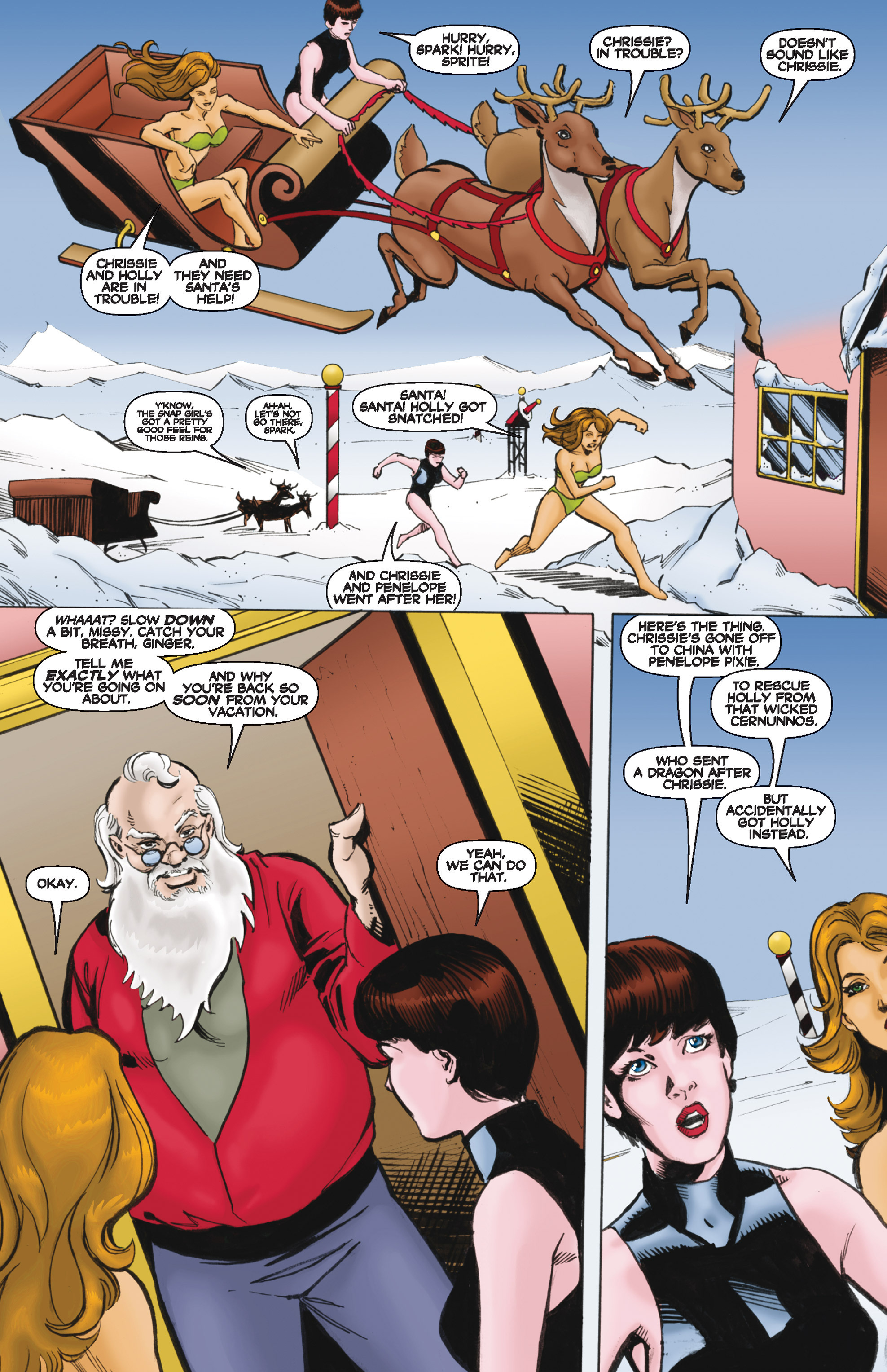 Read online The Adventures of Chrissie Claus comic -  Issue #4 - 3