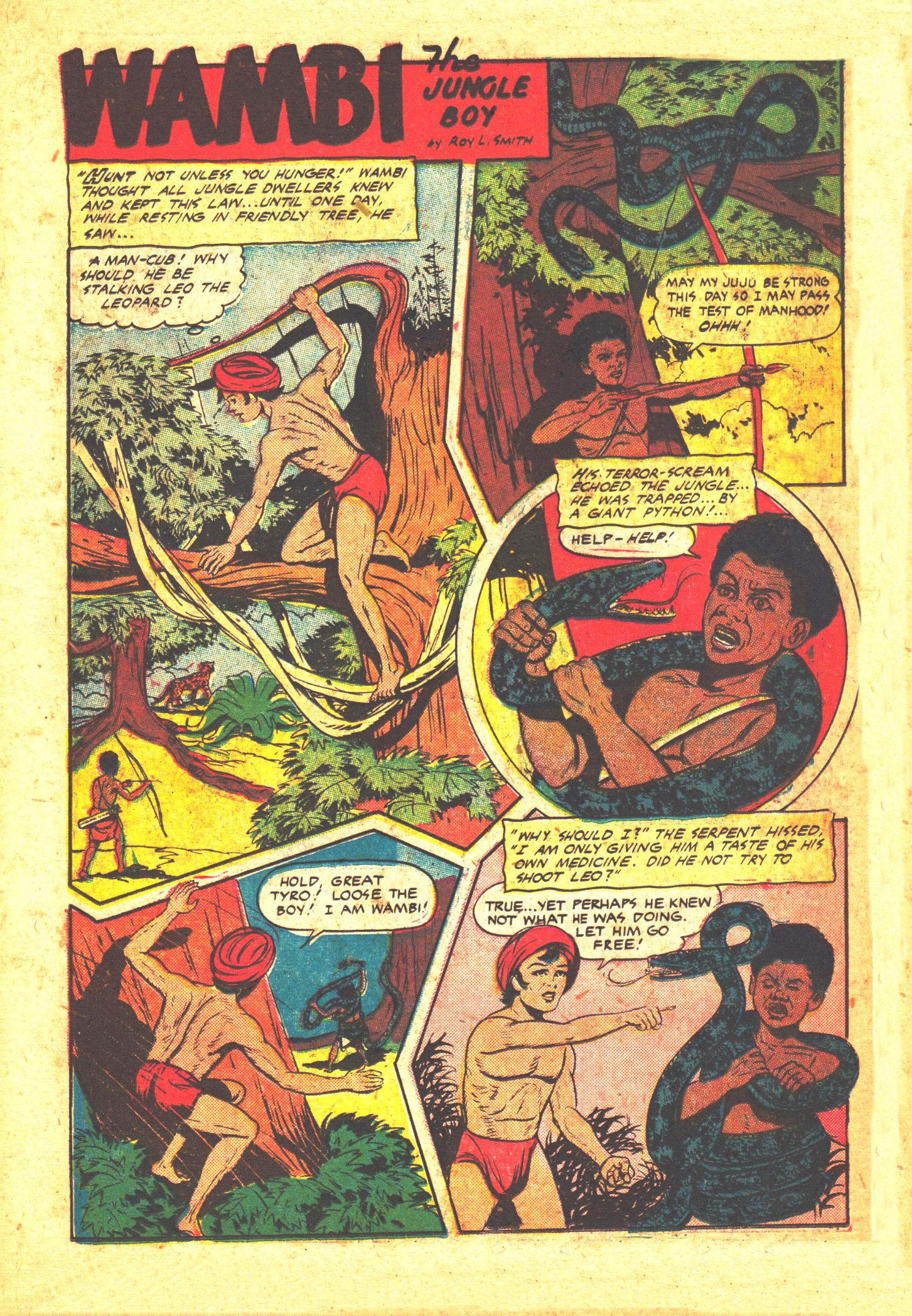 Read online Wambi Jungle Boy comic -  Issue #12 - 26