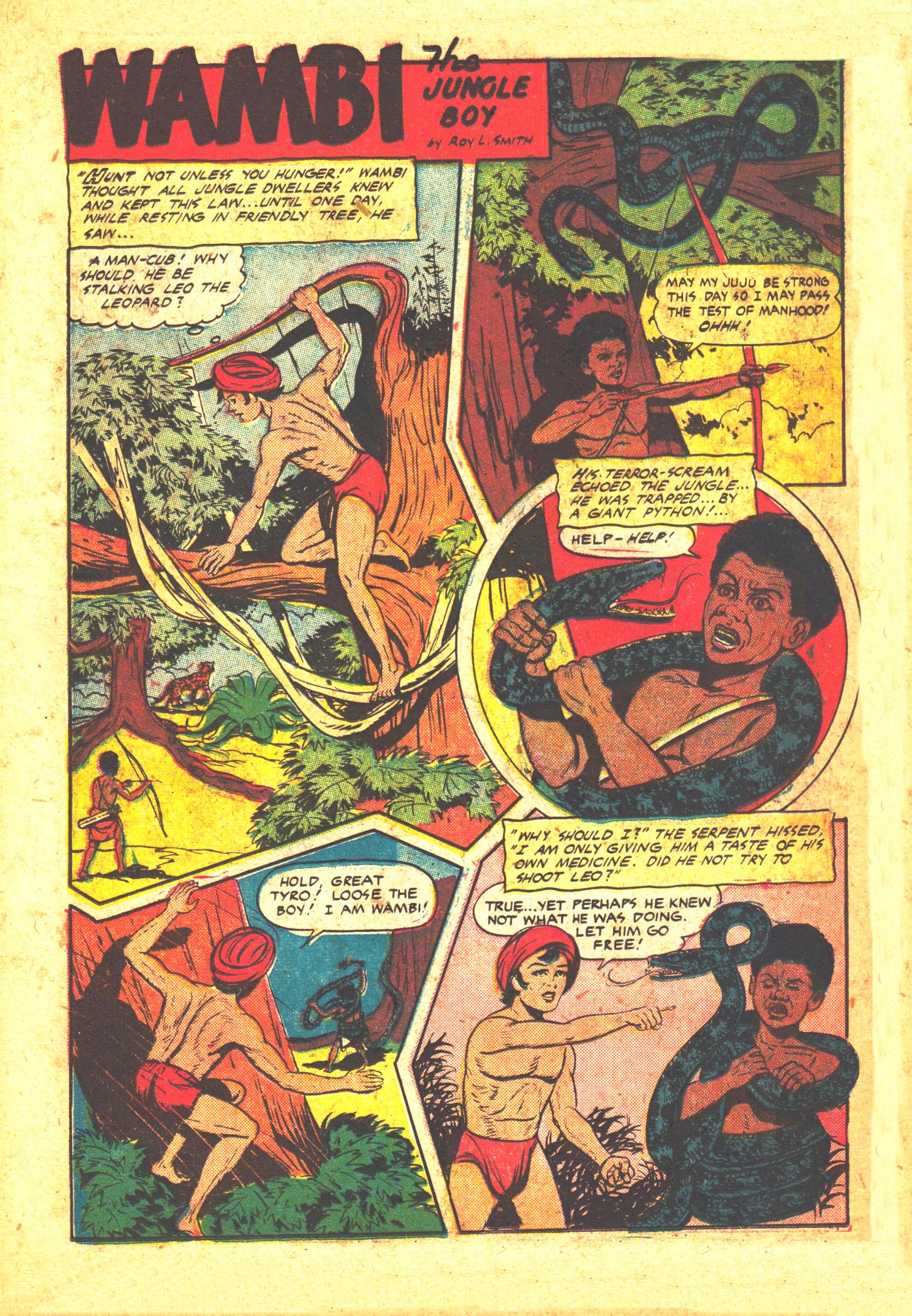 Read online Wambi Jungle Boy comic -  Issue #12 - 26