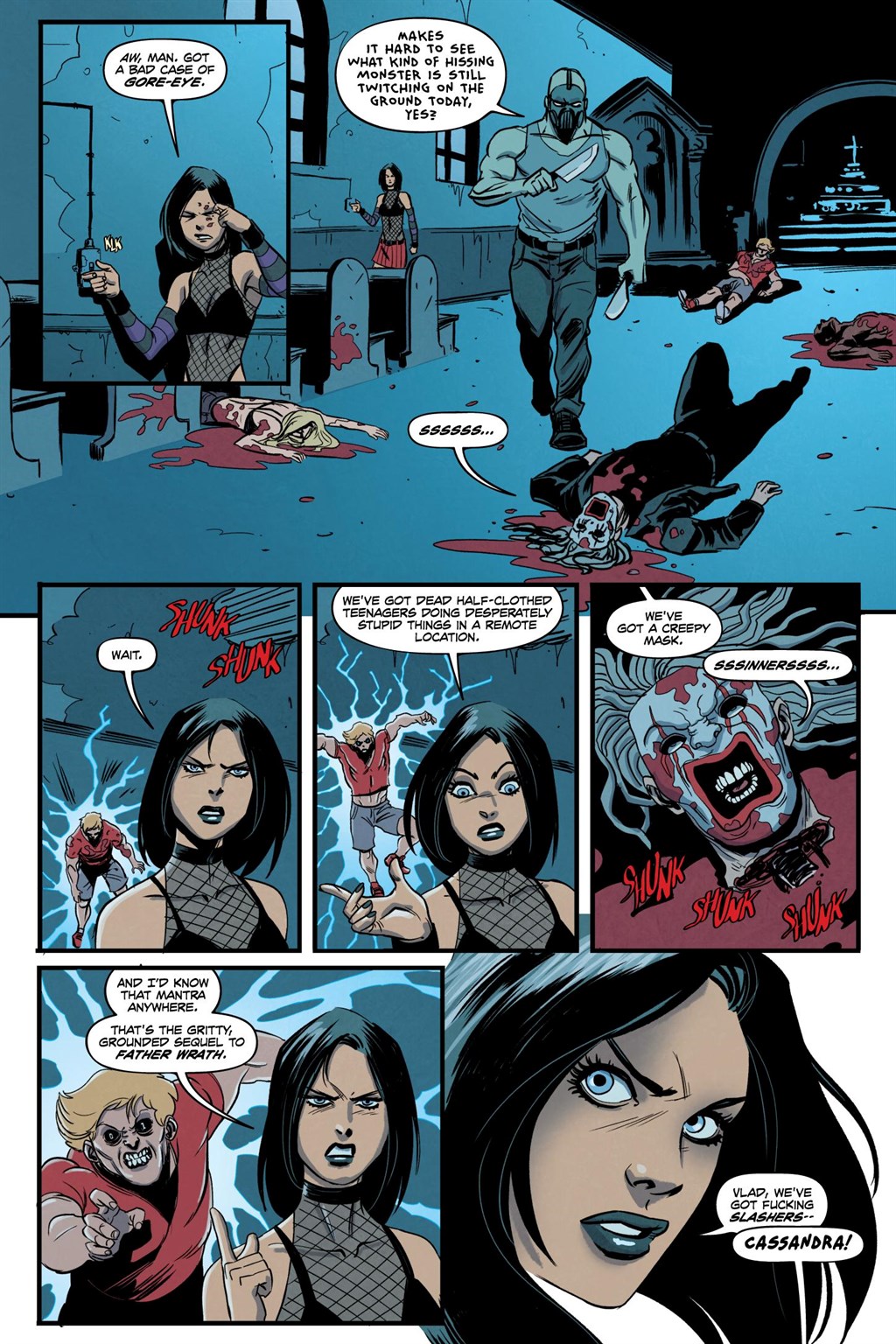 Read online Hack/Slash Omnibus: The Crossovers comic -  Issue # TPB (Part 3) - 18