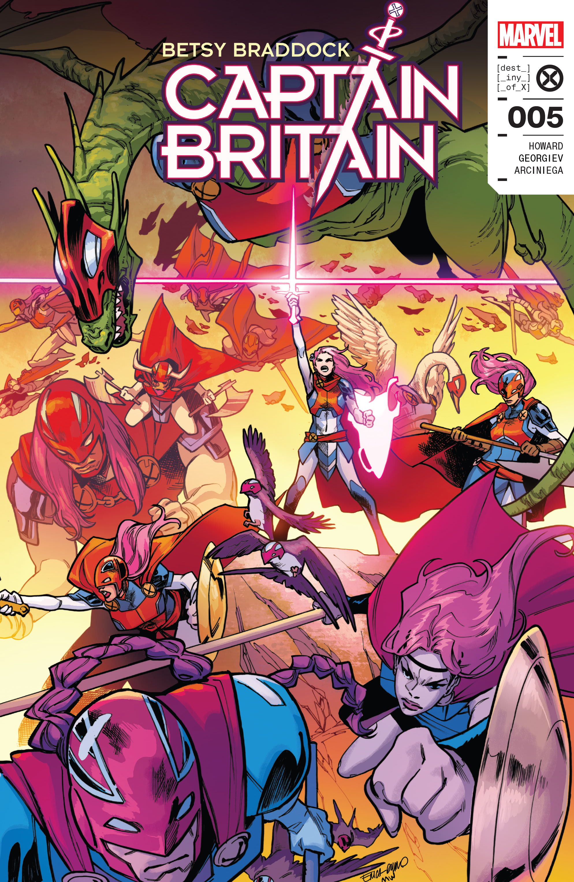 Read online Betsy Braddock: Captain Britain comic -  Issue #5 - 1