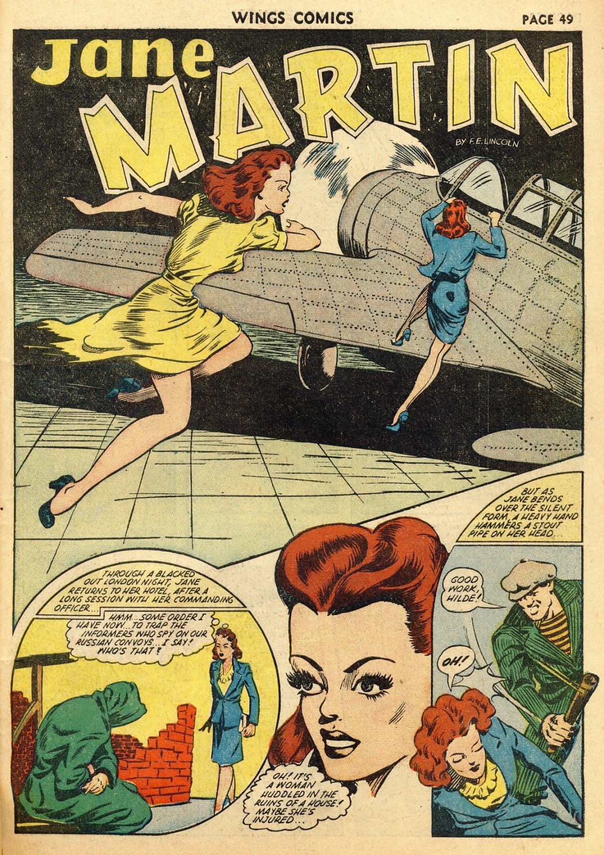 Read online Wings Comics comic -  Issue #29 - 51