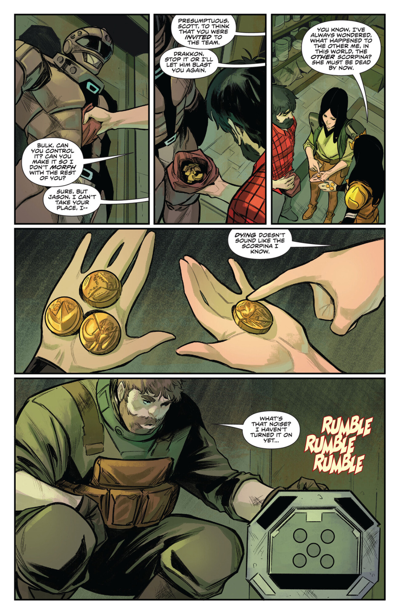 Read online Power Rangers Unlimited comic -  Issue # The Coinless - 33