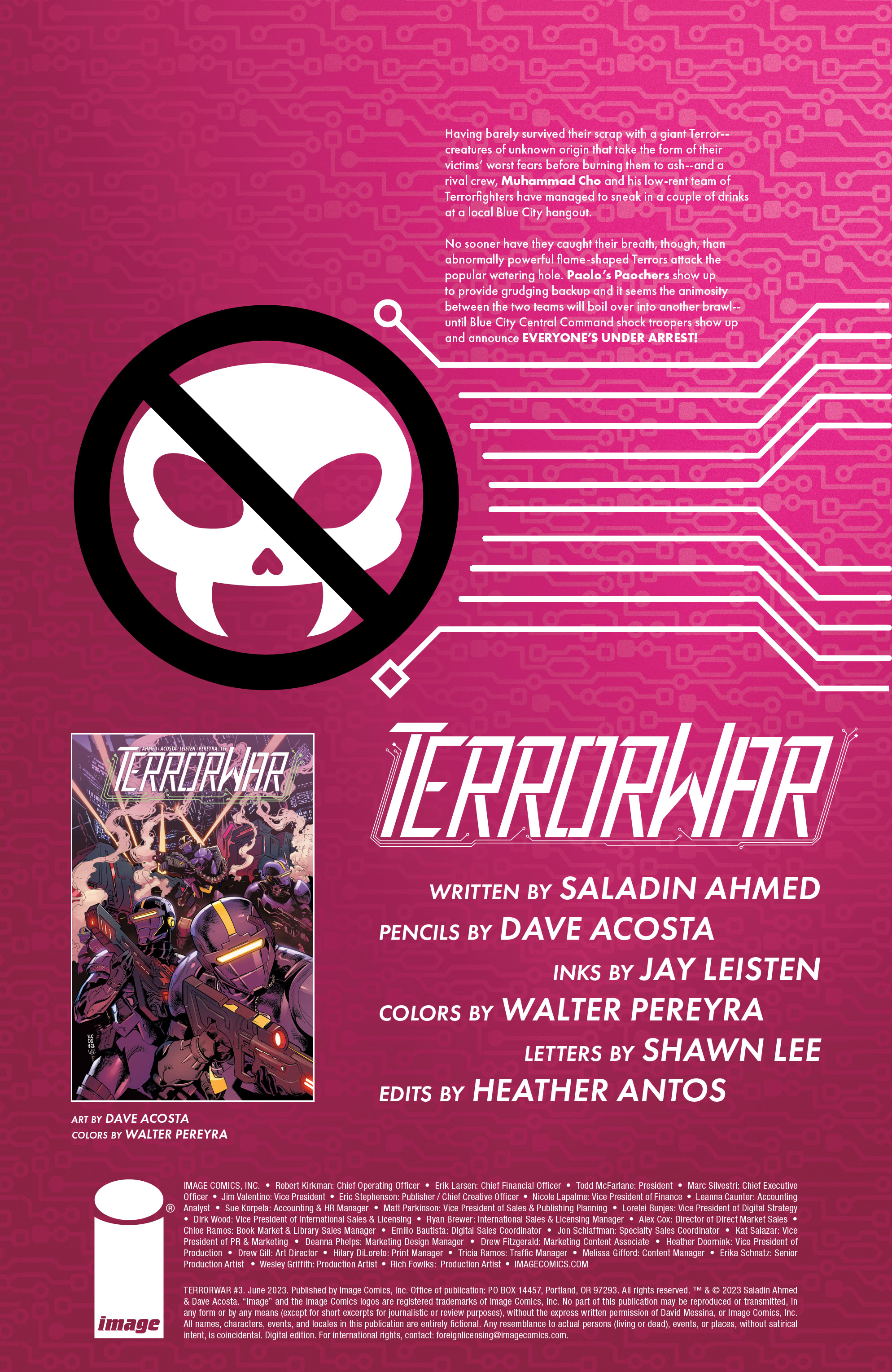 Read online Terrorwar comic -  Issue #3 - 2