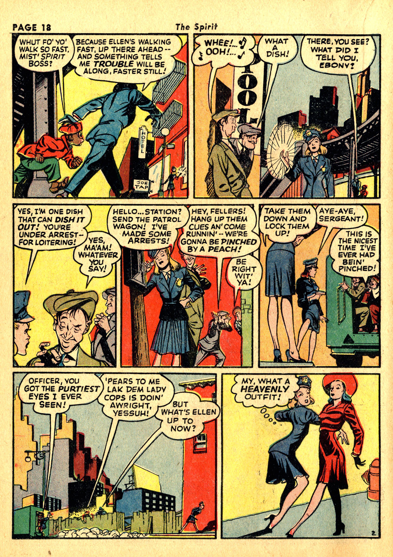 Read online The Spirit (1944) comic -  Issue #1 - 20