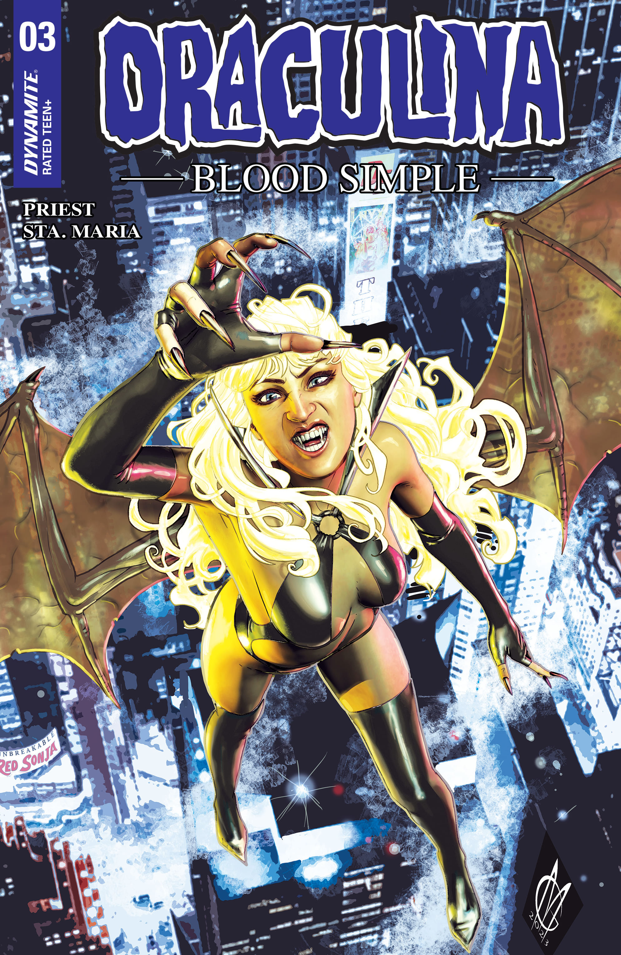 Read online Draculina: Blood Simple comic -  Issue #3 - 4