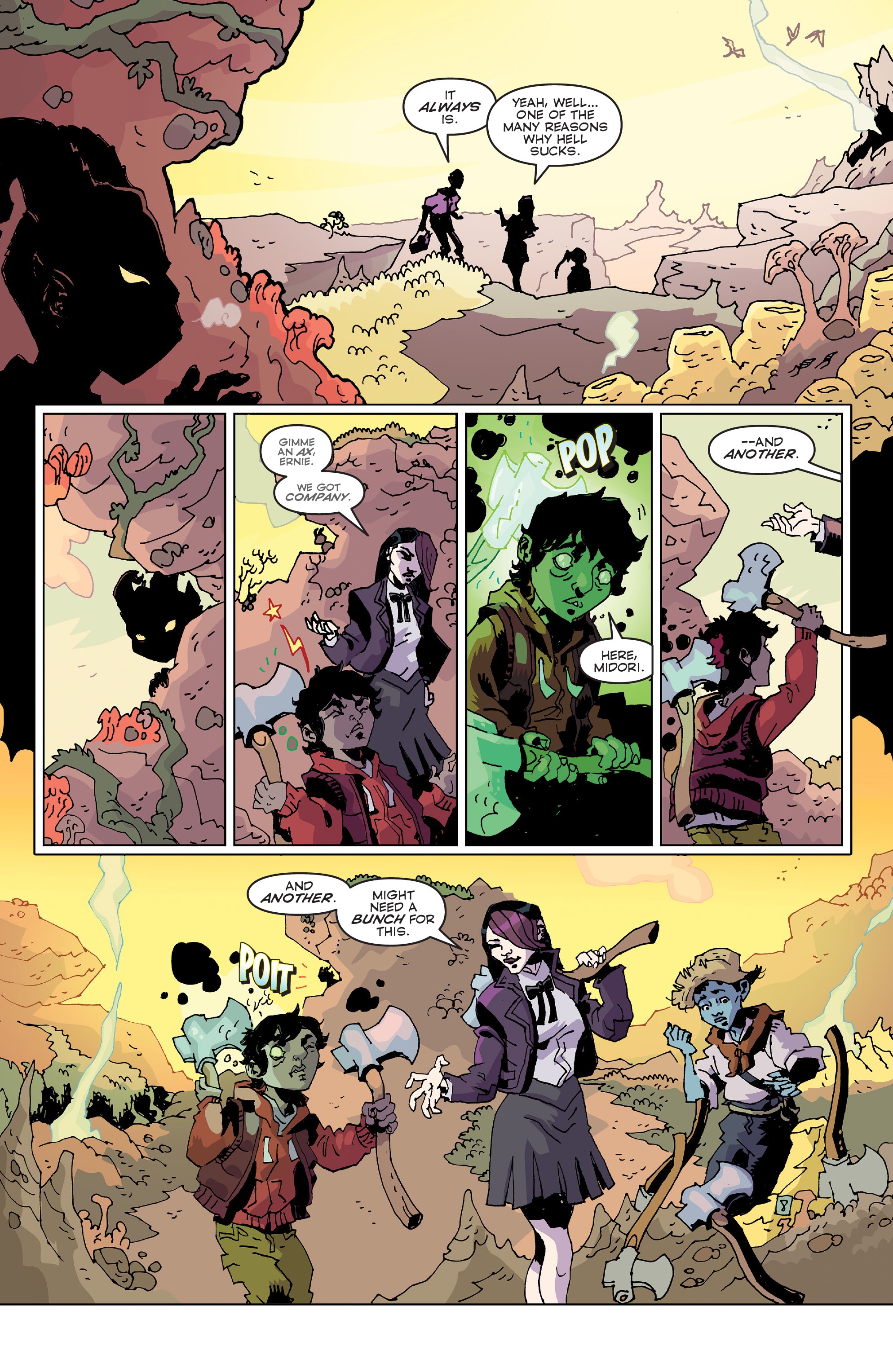 Read online In Hell We Fight! comic -  Issue #1 - 11