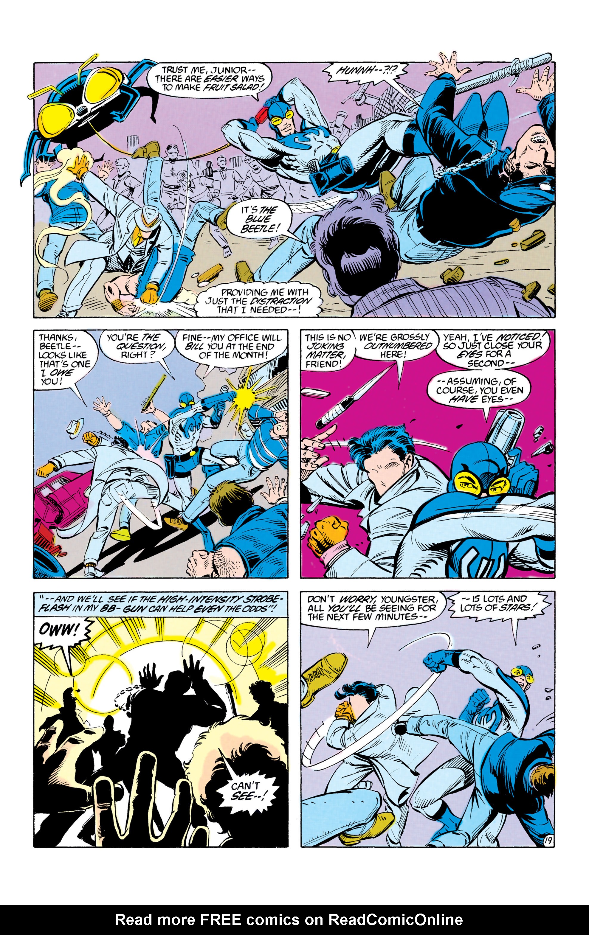 Read online Blue Beetle (1986) comic -  Issue #5 - 20