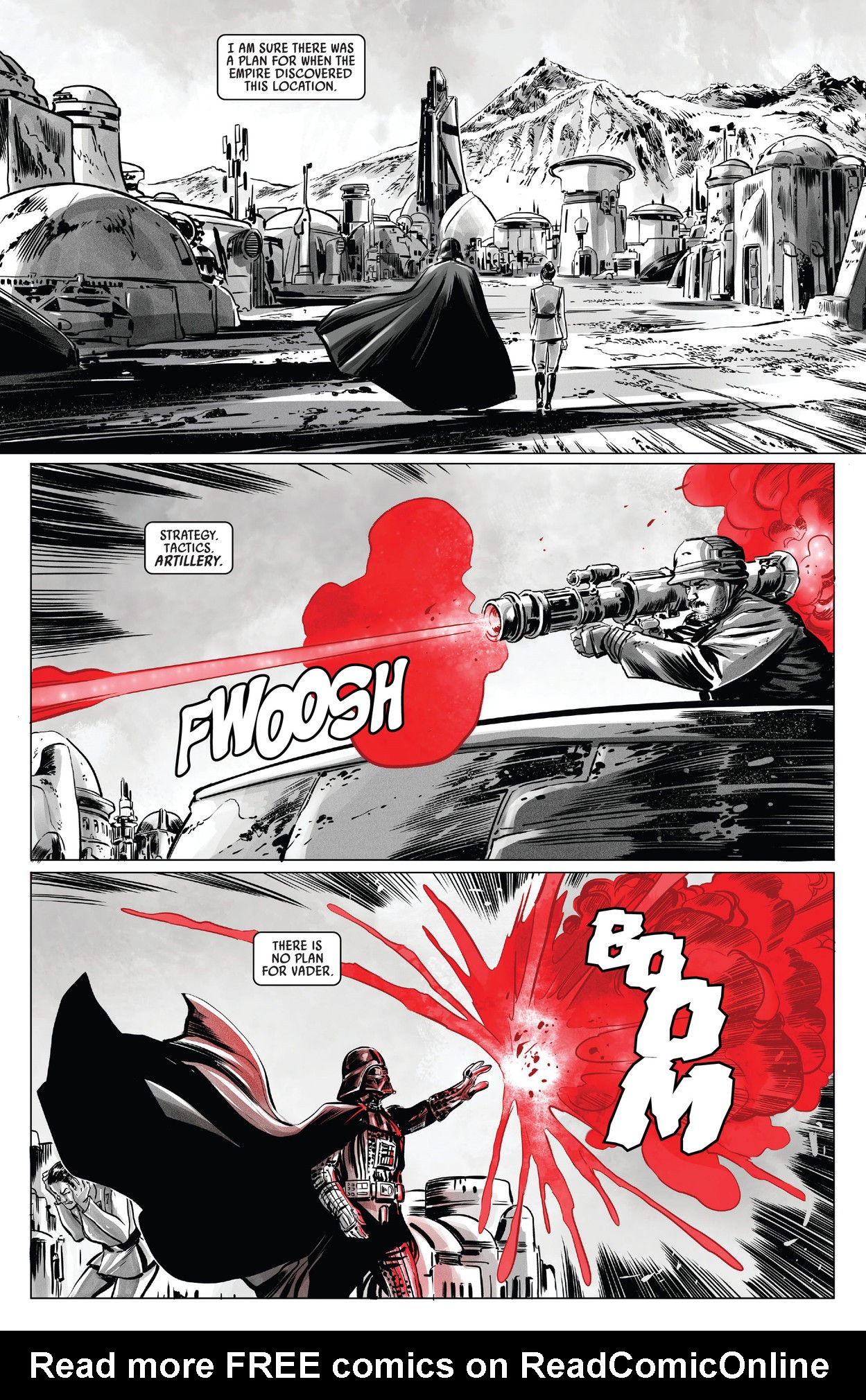 Read online Star Wars: Darth Vader - Black, White & Red comic -  Issue #3 - 27