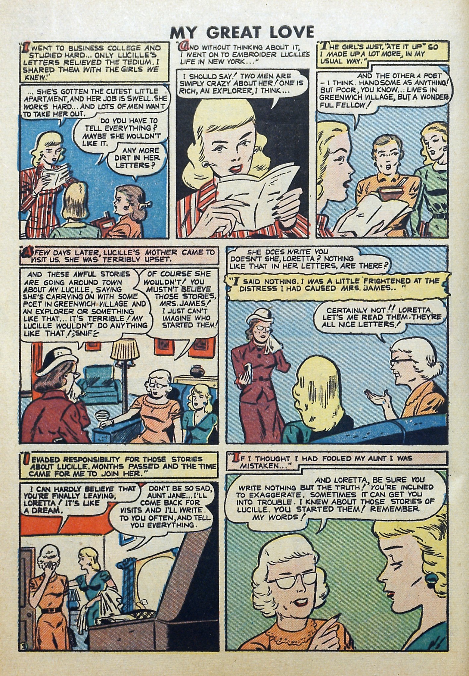 Read online My Great Love comic -  Issue #1 - 4
