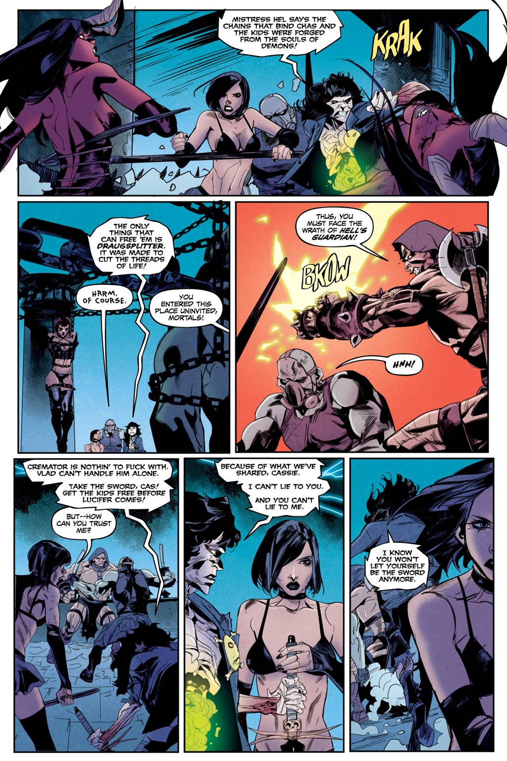 Read online Hack/Slash Omnibus: The Crossovers comic -  Issue # TPB (Part 4) - 7