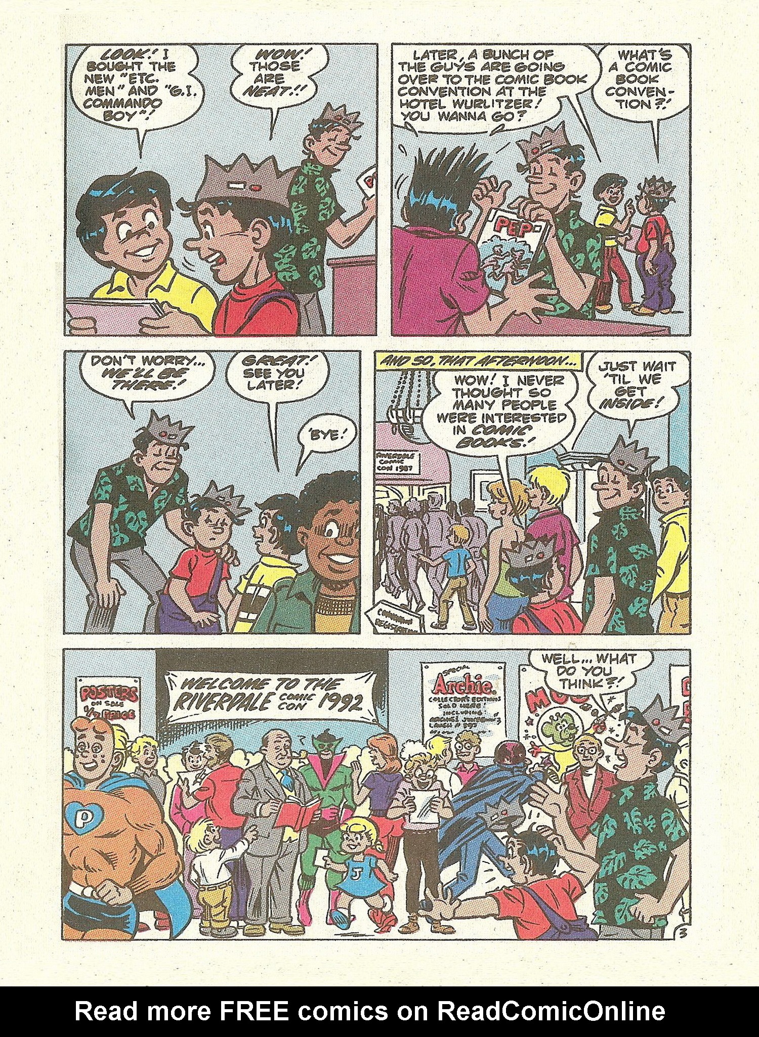 Read online Jughead Jones Comics Digest comic -  Issue #77 - 37