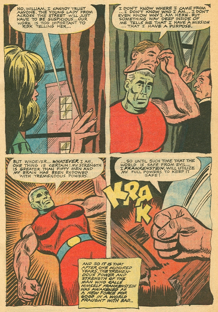 Read online Frankenstein (1964) comic -  Issue #2 - 33