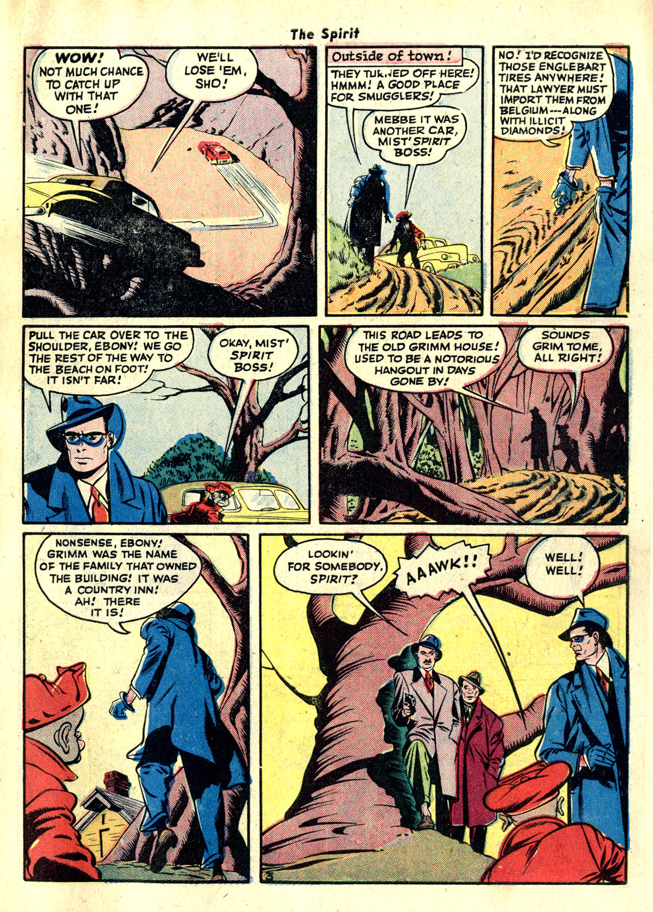 Read online The Spirit (1944) comic -  Issue #10 - 5