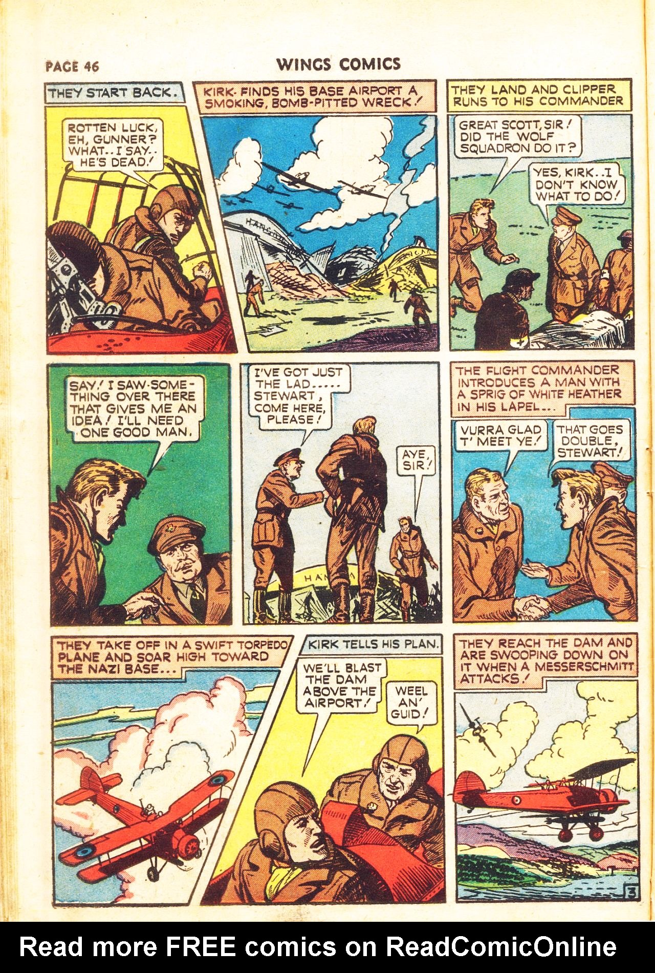 Read online Wings Comics comic -  Issue #11 - 48